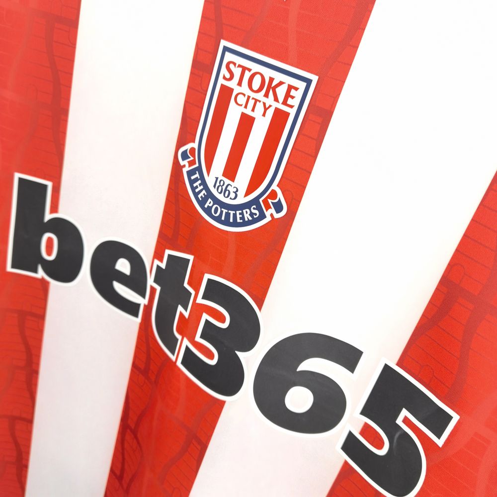 Stoke City 24-25 Home Stadium Jersey - Fans Version - Unitedfutballjersey