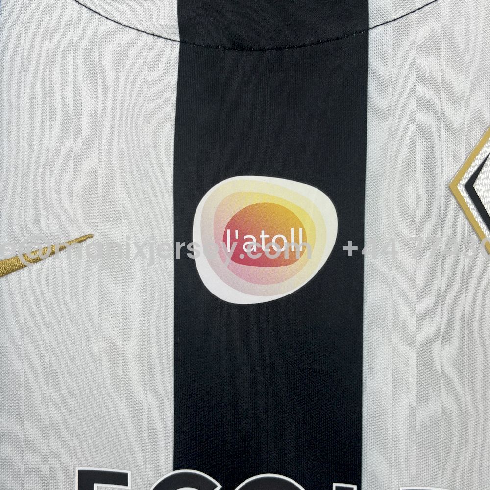 Angers 25-26 Home Jersey - Fans Version - Unitedfutballjersey