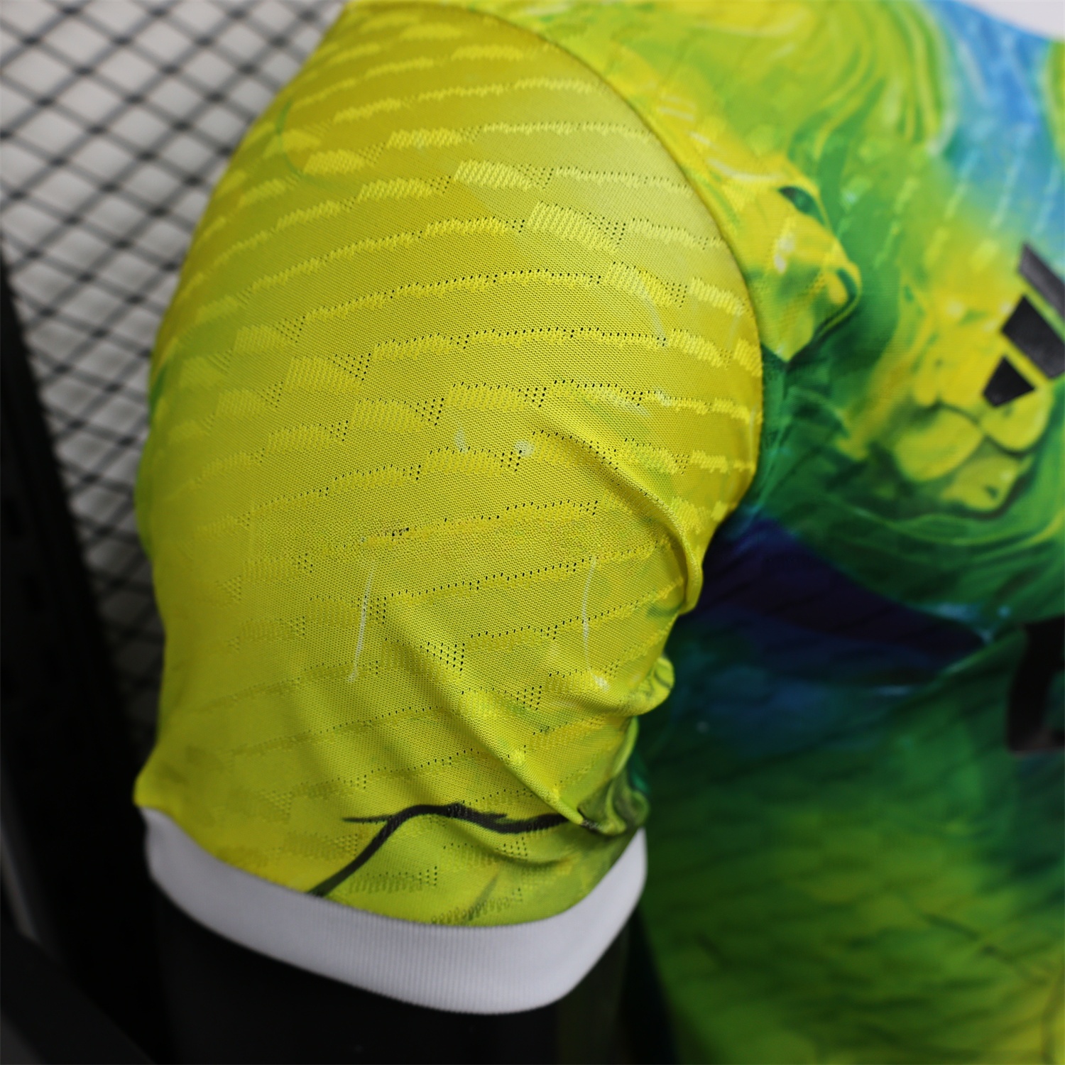 Real Madrid 25-26 Green & Yellow Special Edition Jersey - Player Version - Unitedfutballjersey