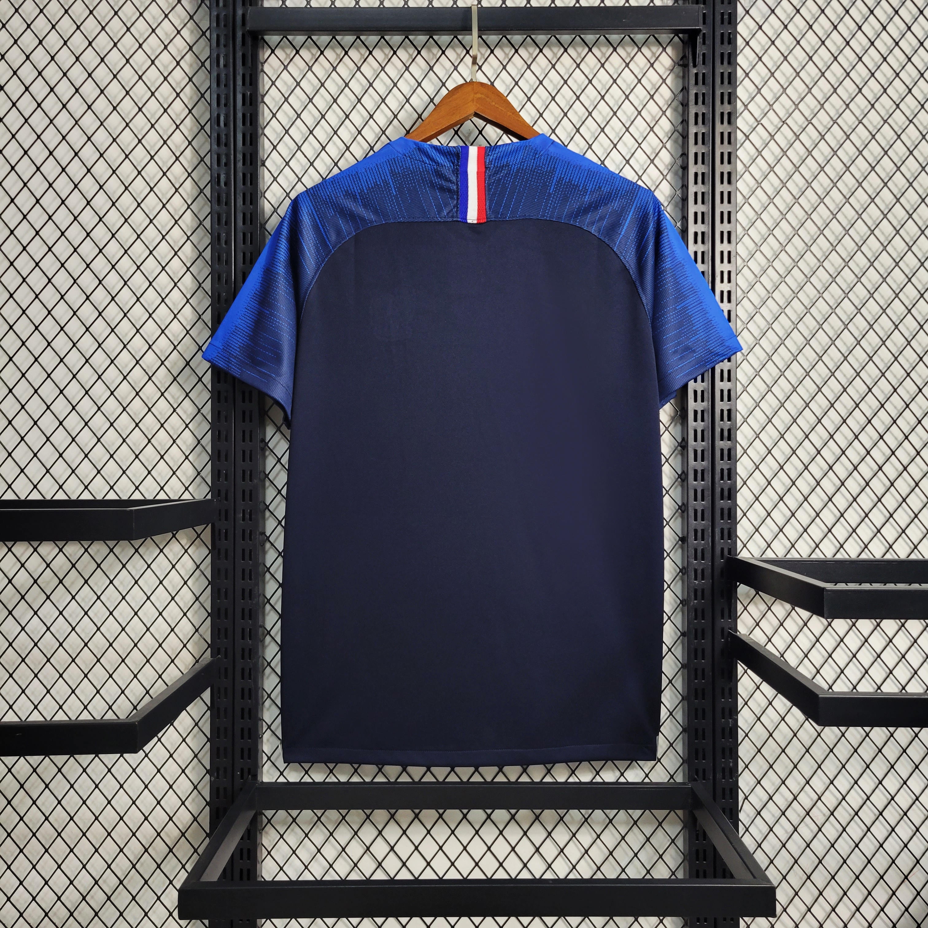 Retro France 2018 Home Stadium Jersey - Unitedfutballjersey