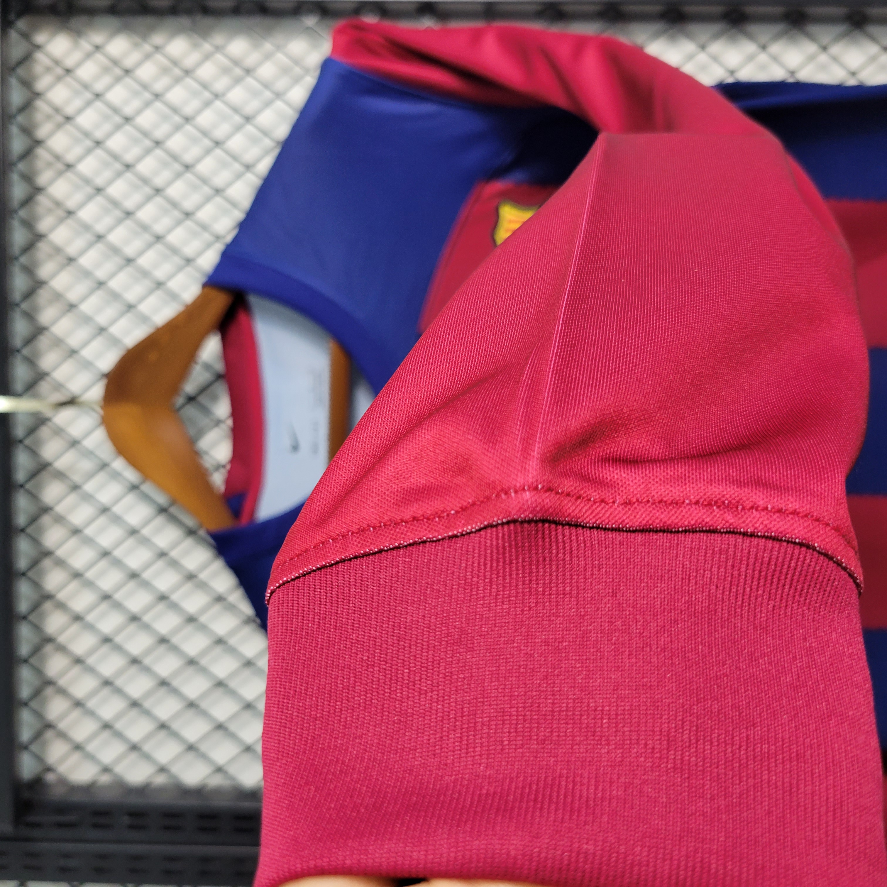 B.A.R.S.A 23-24 Home Long Sleeve Jersey - Fans Version - Unitedfutballjersey