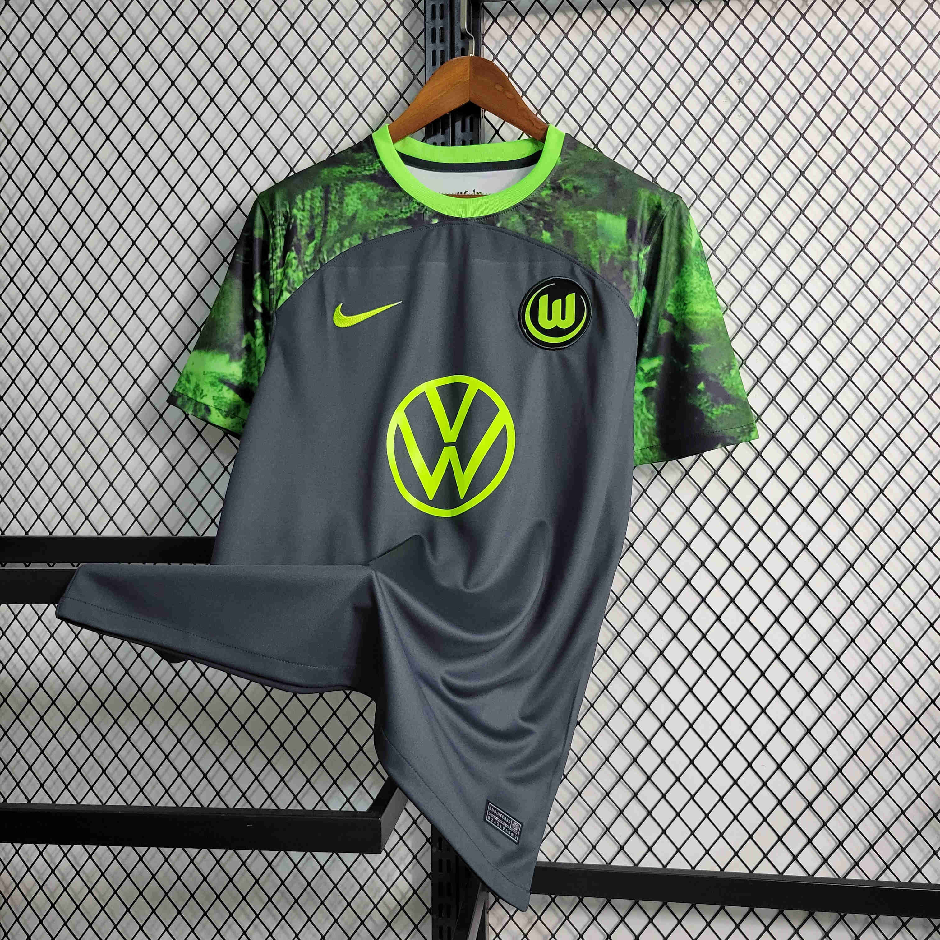 Wolfsburg 23-24 Away Jersey - Fans Version - Unitedfutballjersey