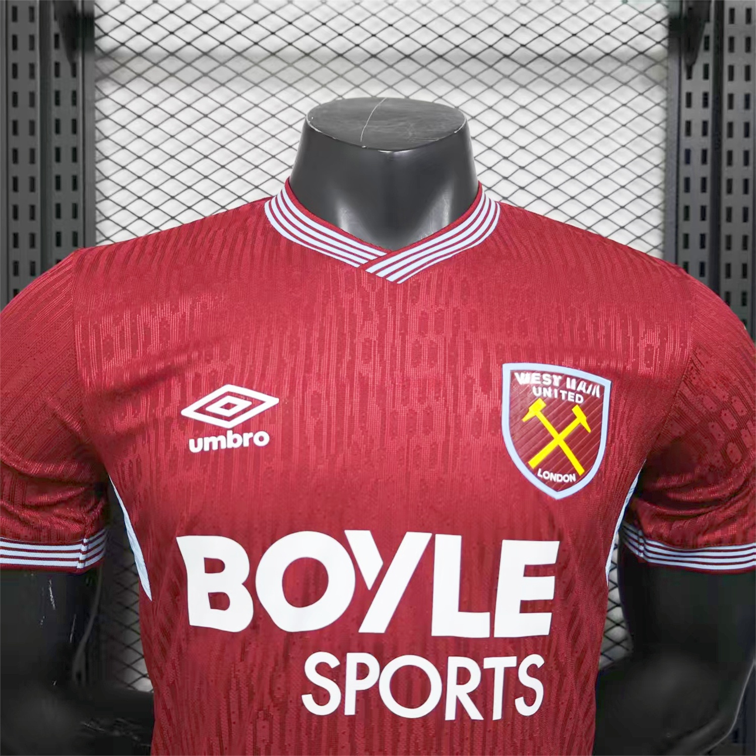 West Ham United 25-26 Home Jersey - Player Version - Unitedfutballjersey