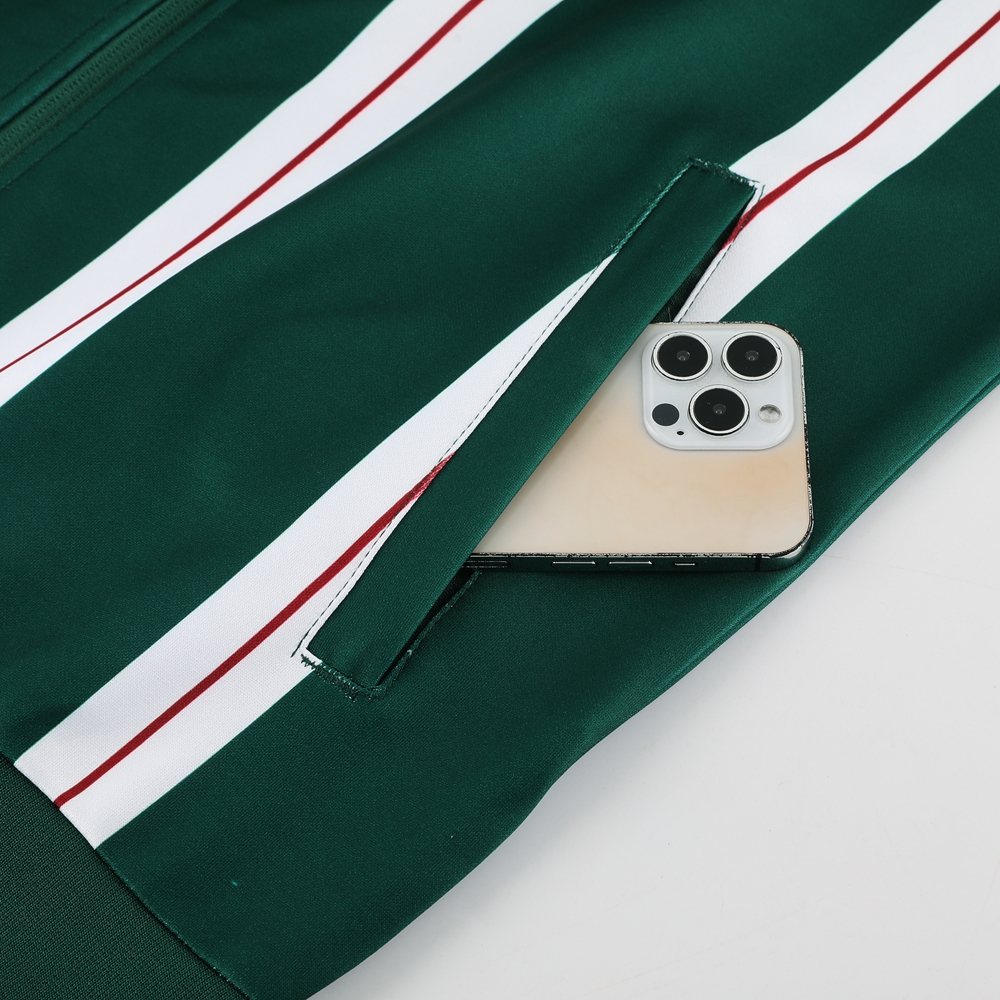 Manchester United 23-24 Jacket Training Tracksuit - Green - Unitedfutballjersey