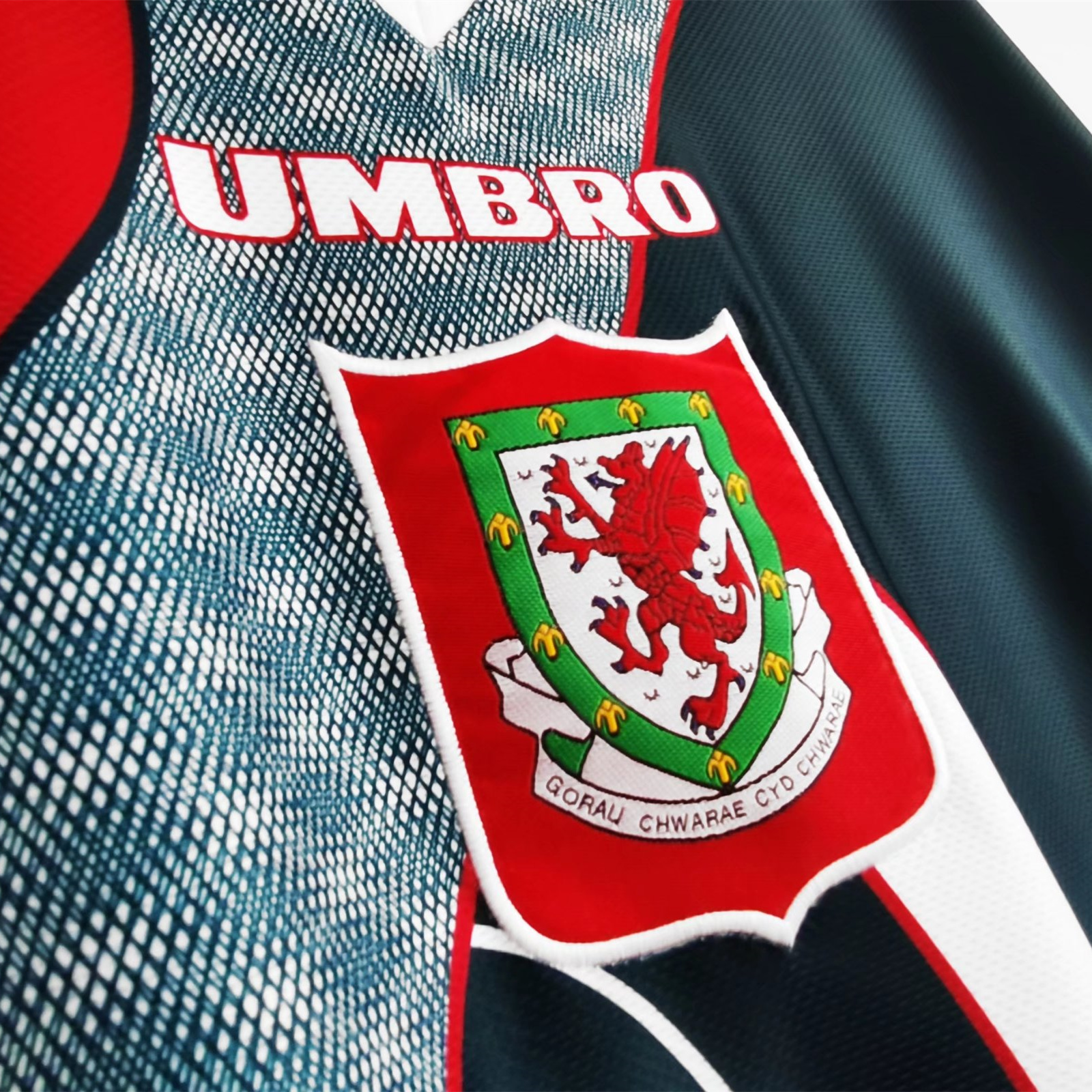 Retro Wales 1994 Away Stadium Jersey - Unitedfutballjersey