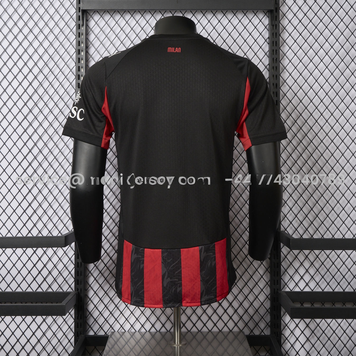 AC Milan 25-26 Home Jersey - Player Version - Unitedfutballjersey
