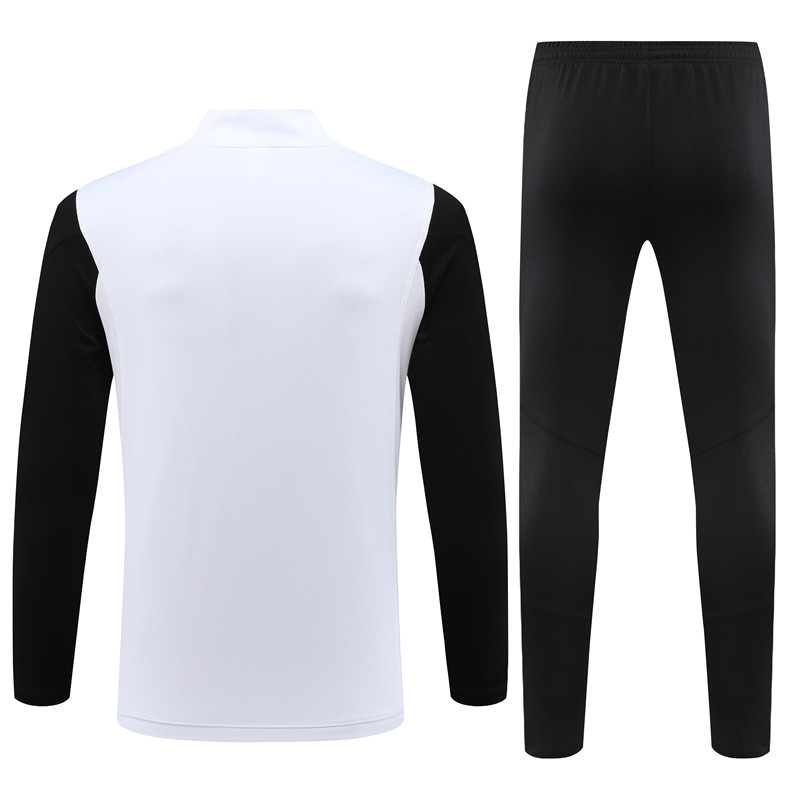 Juventus 23-24 Long Sleeve Training Set -Black and White - Unitedfutballjersey