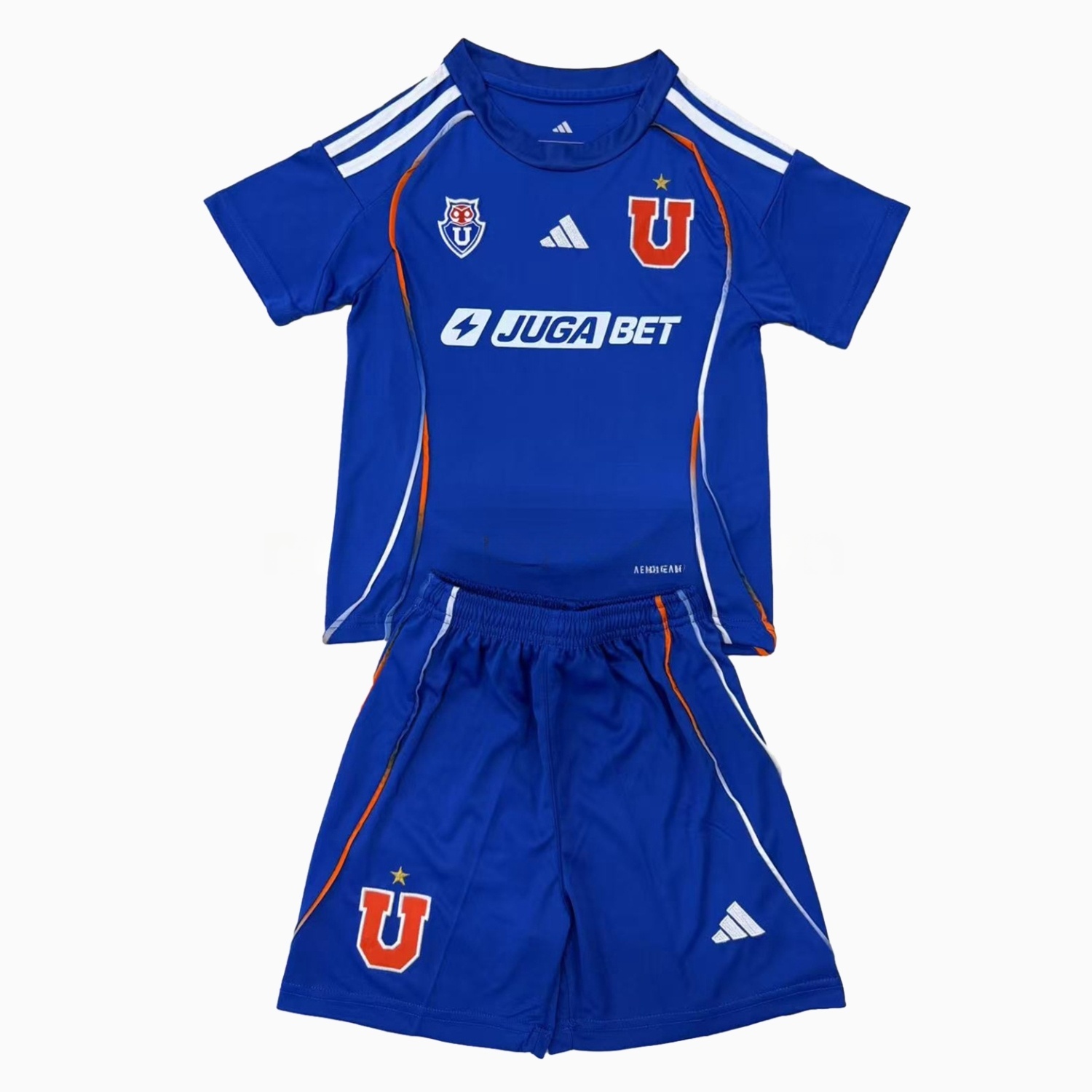 Universidad de Chile 25-26 Home Men's Adult Jersey Set - Fans Version - Unitedfutballjersey
