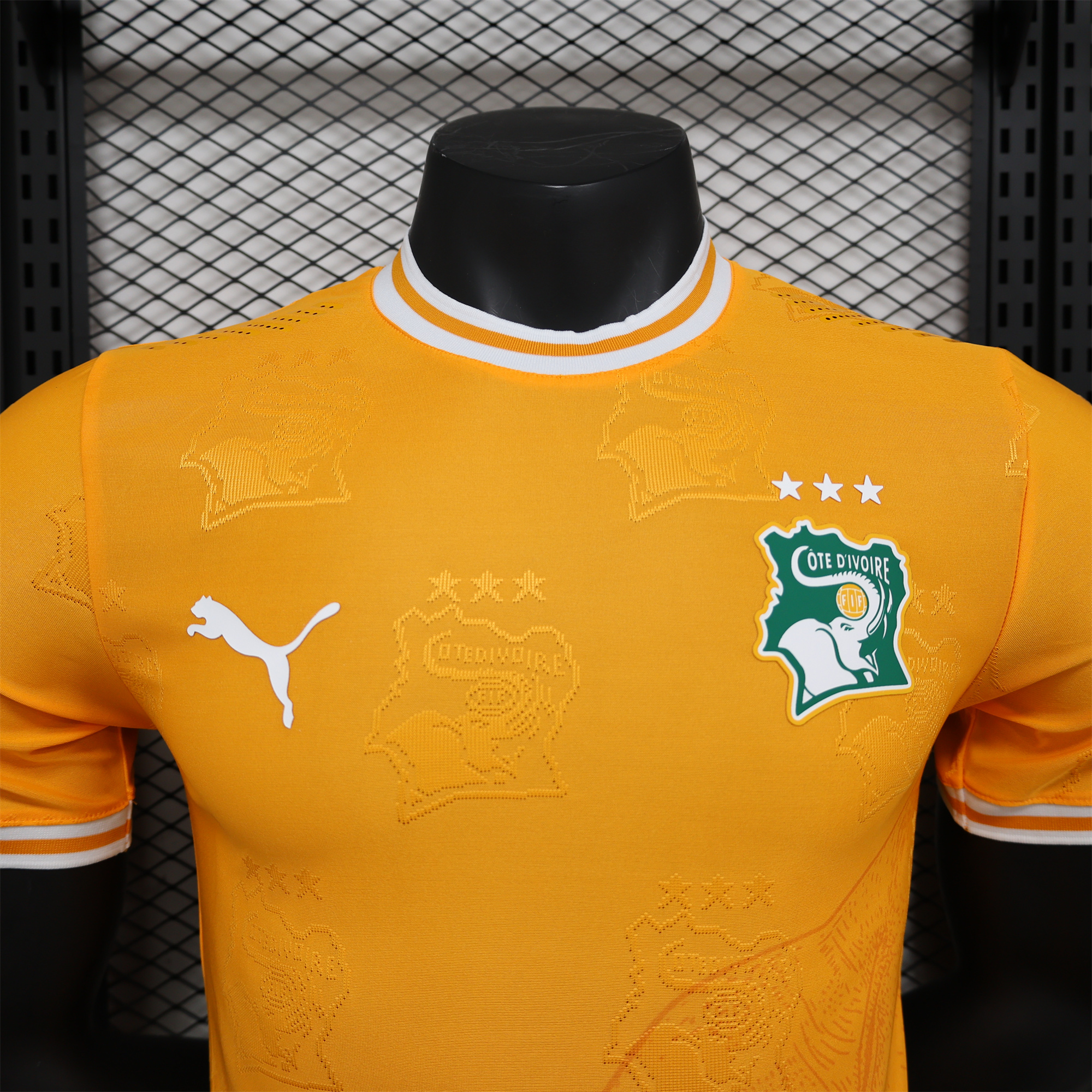 Ivory Coast 2024 Orange Elephant Special Edition Jersey - Player Version - Unitedfutballjersey