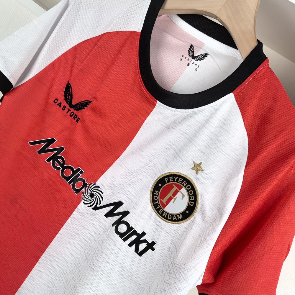 Feyenoord 24-25 Home Stadium Jersey - Fans Version - Unitedfutballjersey
