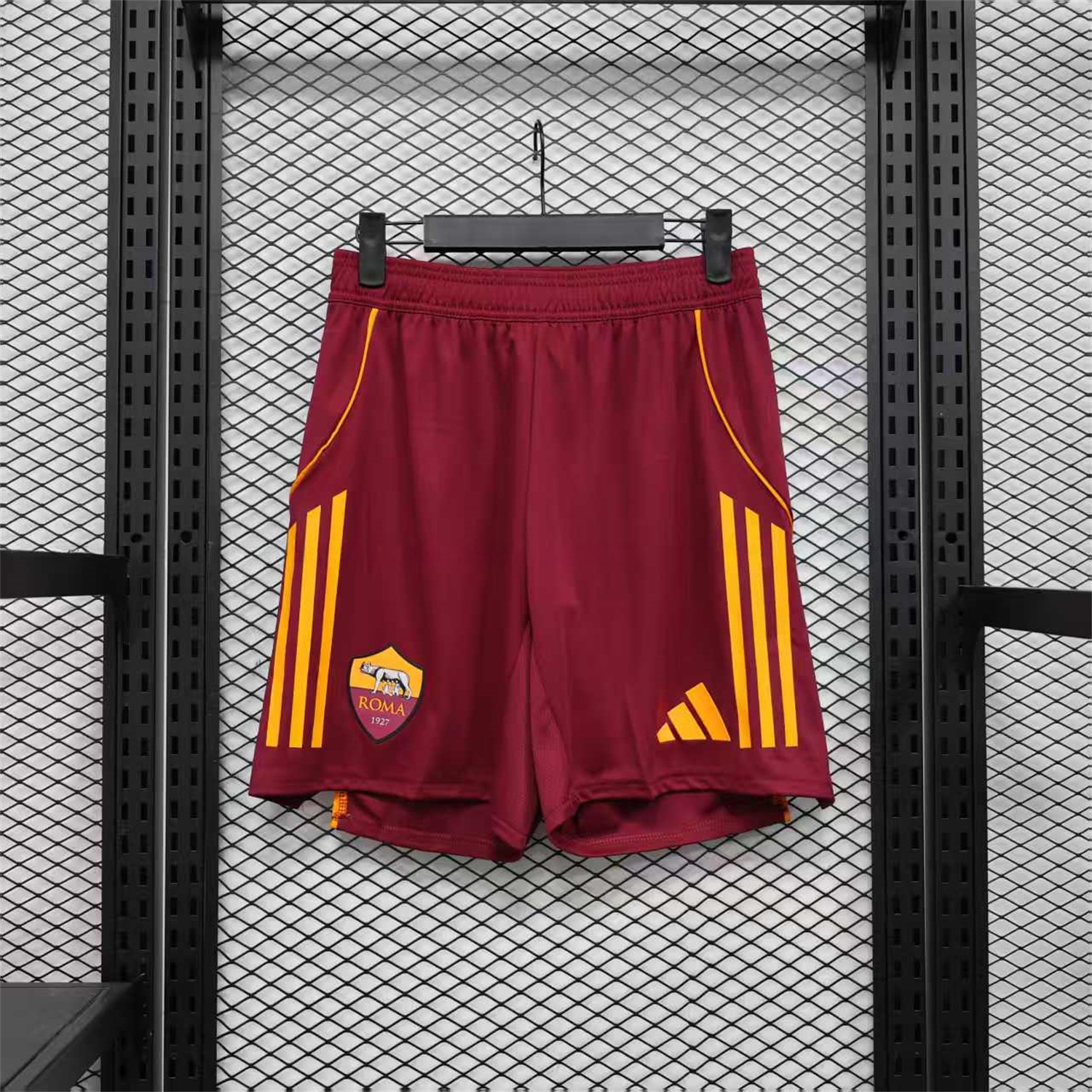 Roma 25-26 Home Red Shorts - Player Version - Unitedfutballjersey