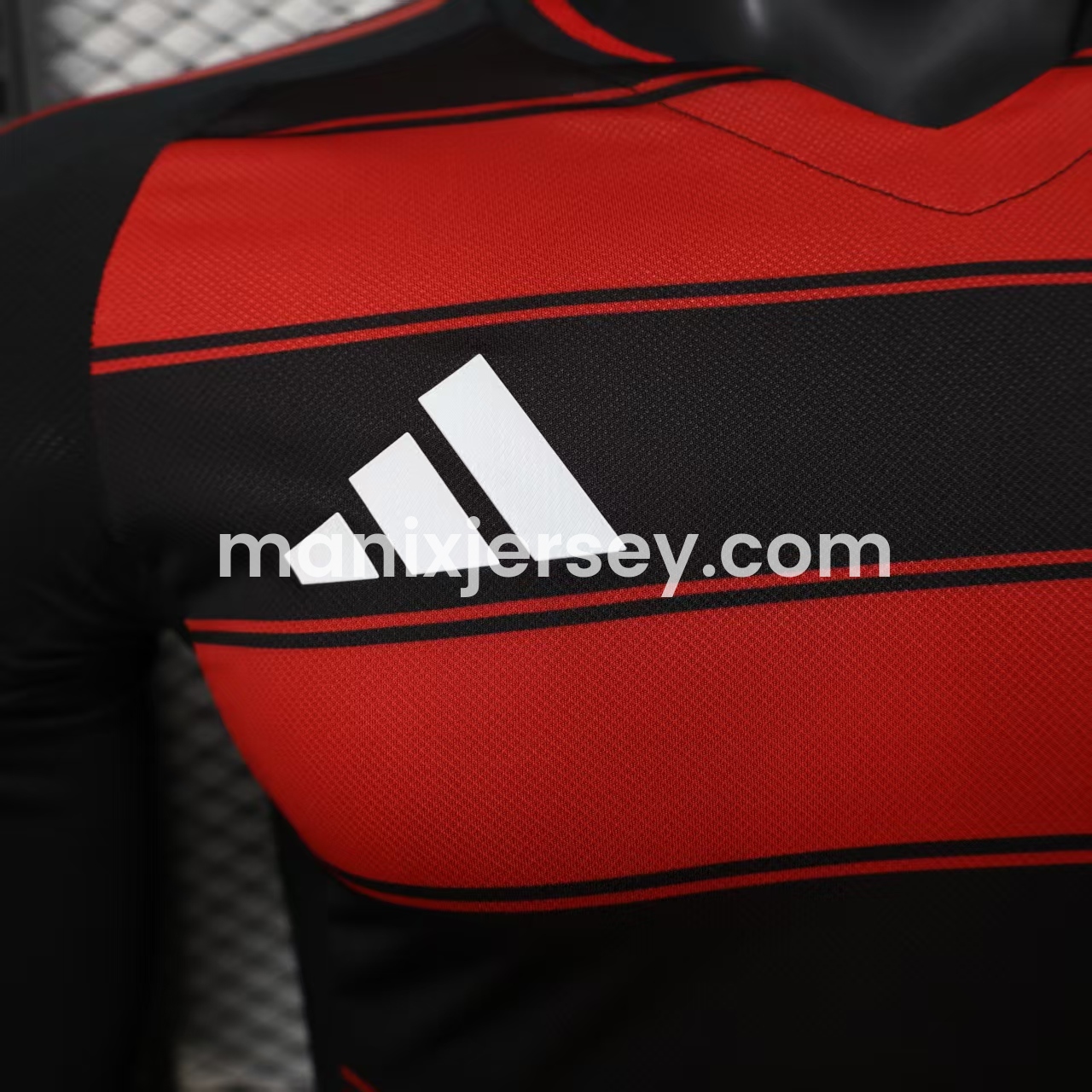 Flamengo 25-26 Home Long Sleeves Unsponsored Jersey - Player Version - Unitedfutballjersey