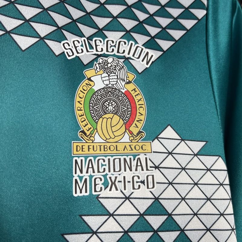 Retro Mexico 1990 Home Stadium Jersey - Unitedfutballjersey