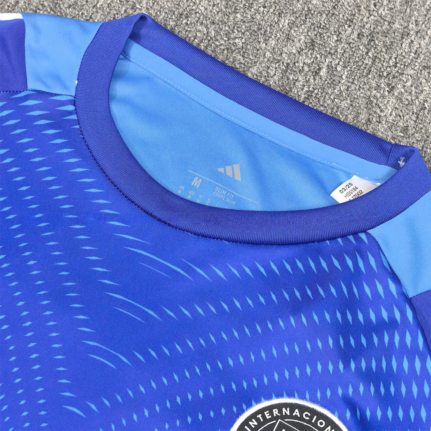 INT M.A.M 25-26 Blue Goalkeeper Jersey - Fans Version - Unitedfutballjersey