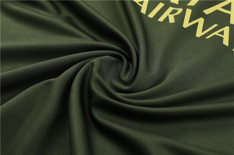 Paris Saint-Germain PSG 23-24 Kids Long Sleeve Training Set Pitch Green - Unitedfutballjersey