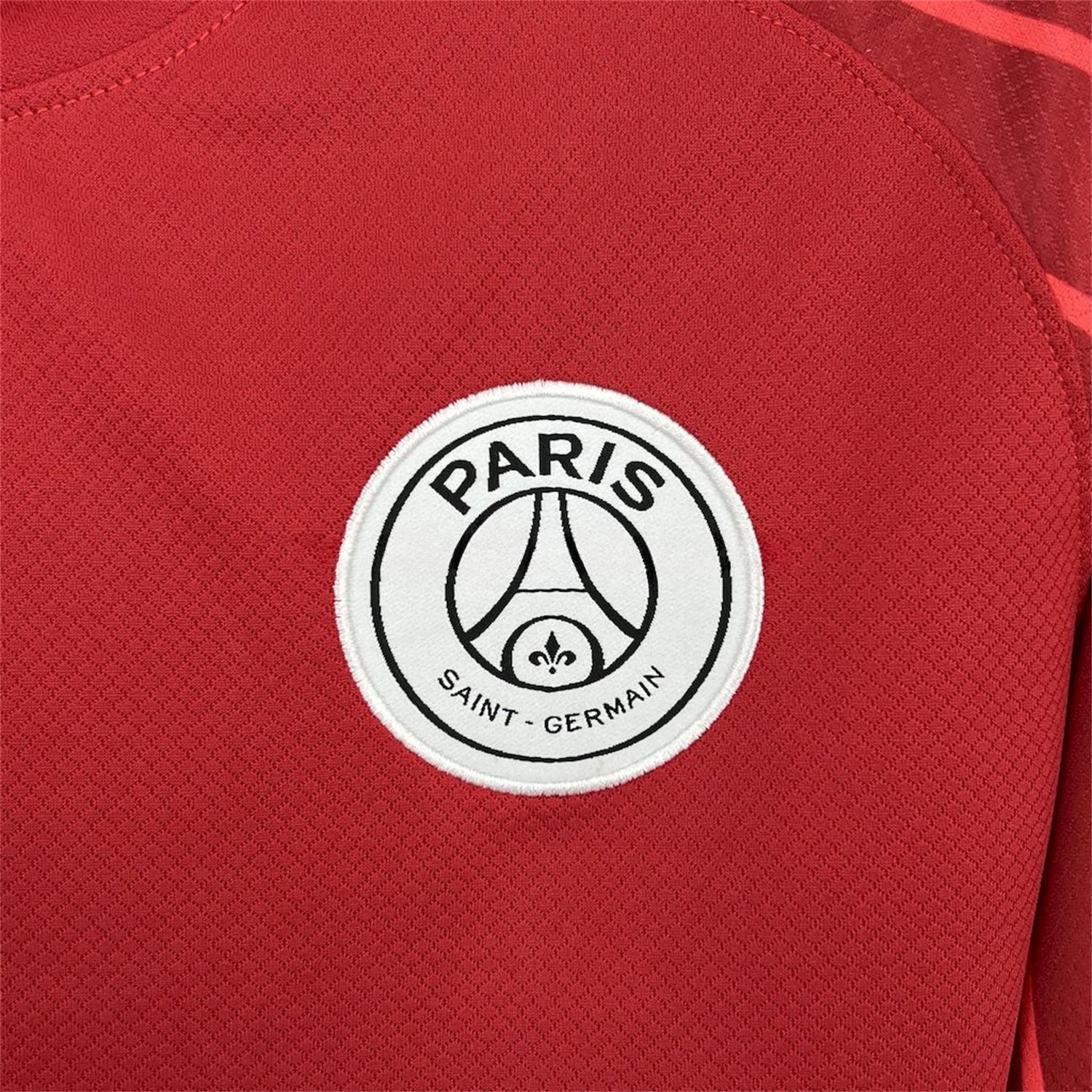 Paris Saint-Germain PSG 24-25 Fourth Goalkeeper Red Long Sleeves Jersey - Fans Version - Unitedfutballjersey