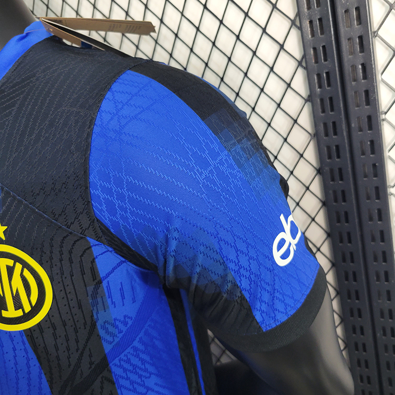 Inter Milan 23-24 Home Stadium Transformers Edition Jersey - Player Version - Unitedfutballjersey