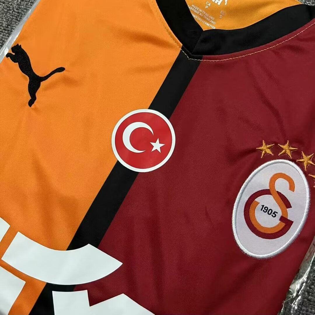Galatasaray 24-25 Home Kids Kit - Unitedfutballjersey