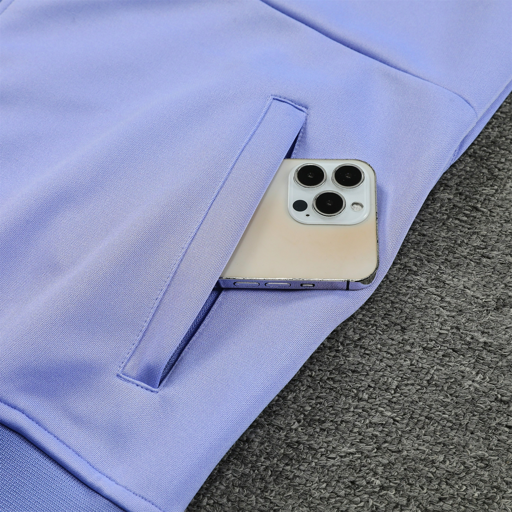 Inter Milan 23-24 Jacket Training Tracksuit Purple - Unitedfutballjersey