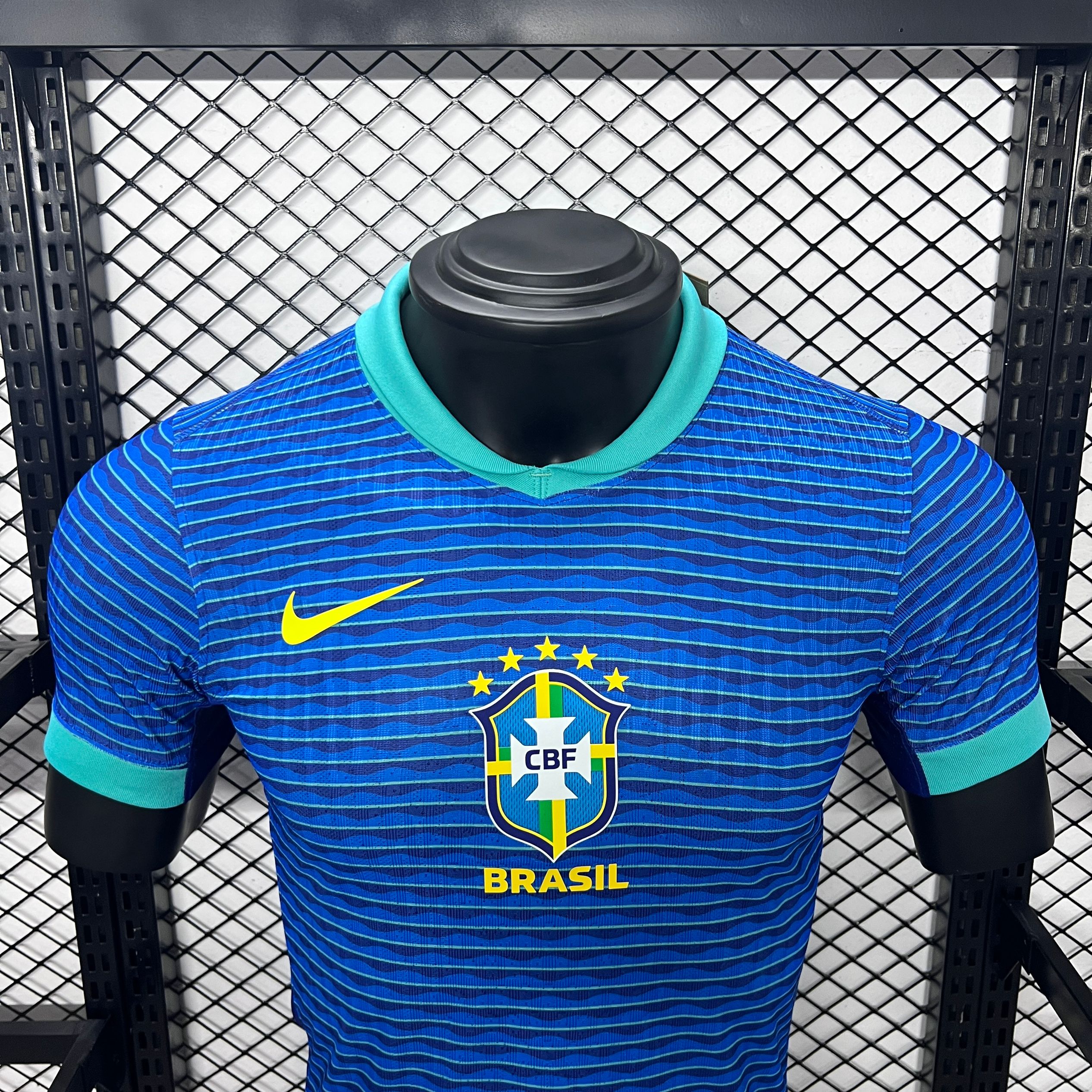 Brazil 2024 Away Stadium Jersey - Player Version - Unitedfutballjersey