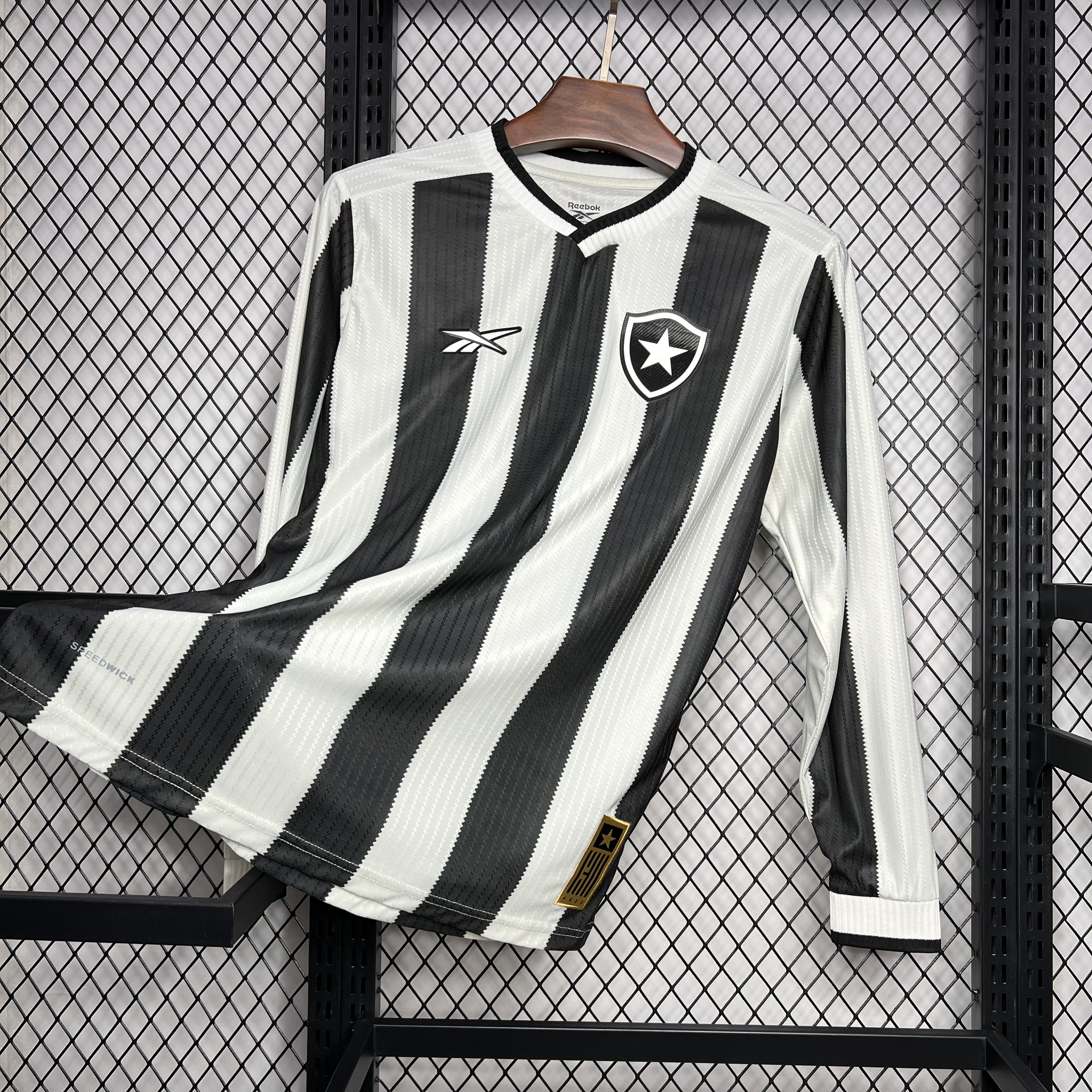 Botafogo 2024 Home Unsponsored Long Sleeves Jersey - Fans Version - Unitedfutballjersey
