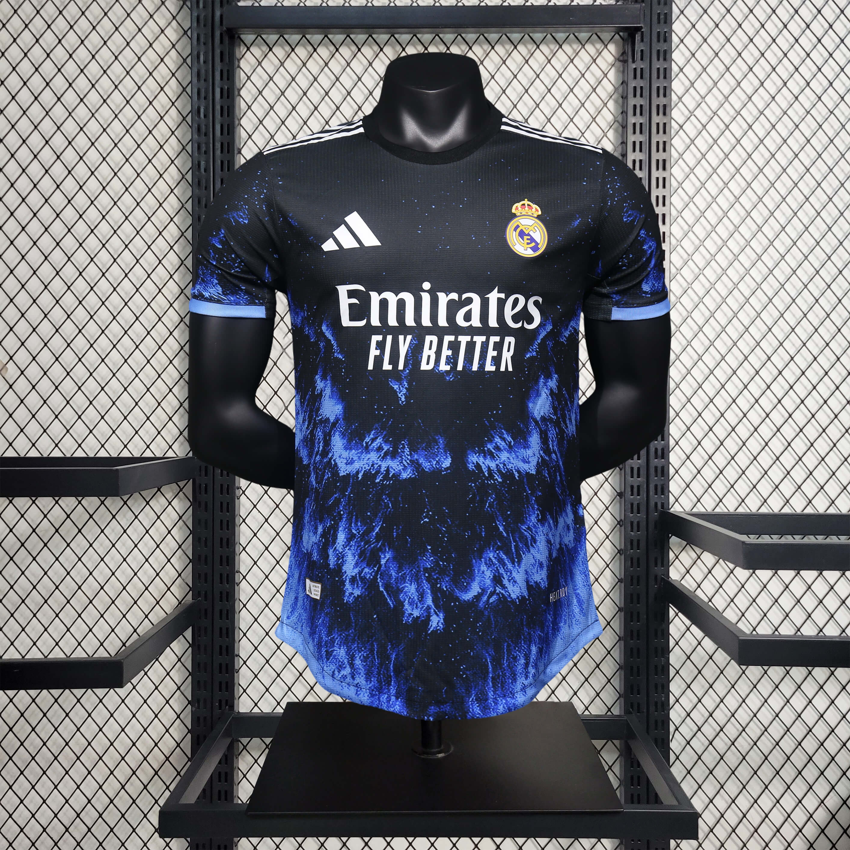Real Madrid 24-25 Ocean Blue Special Edition Jersey - Player Version - Unitedfutballjersey