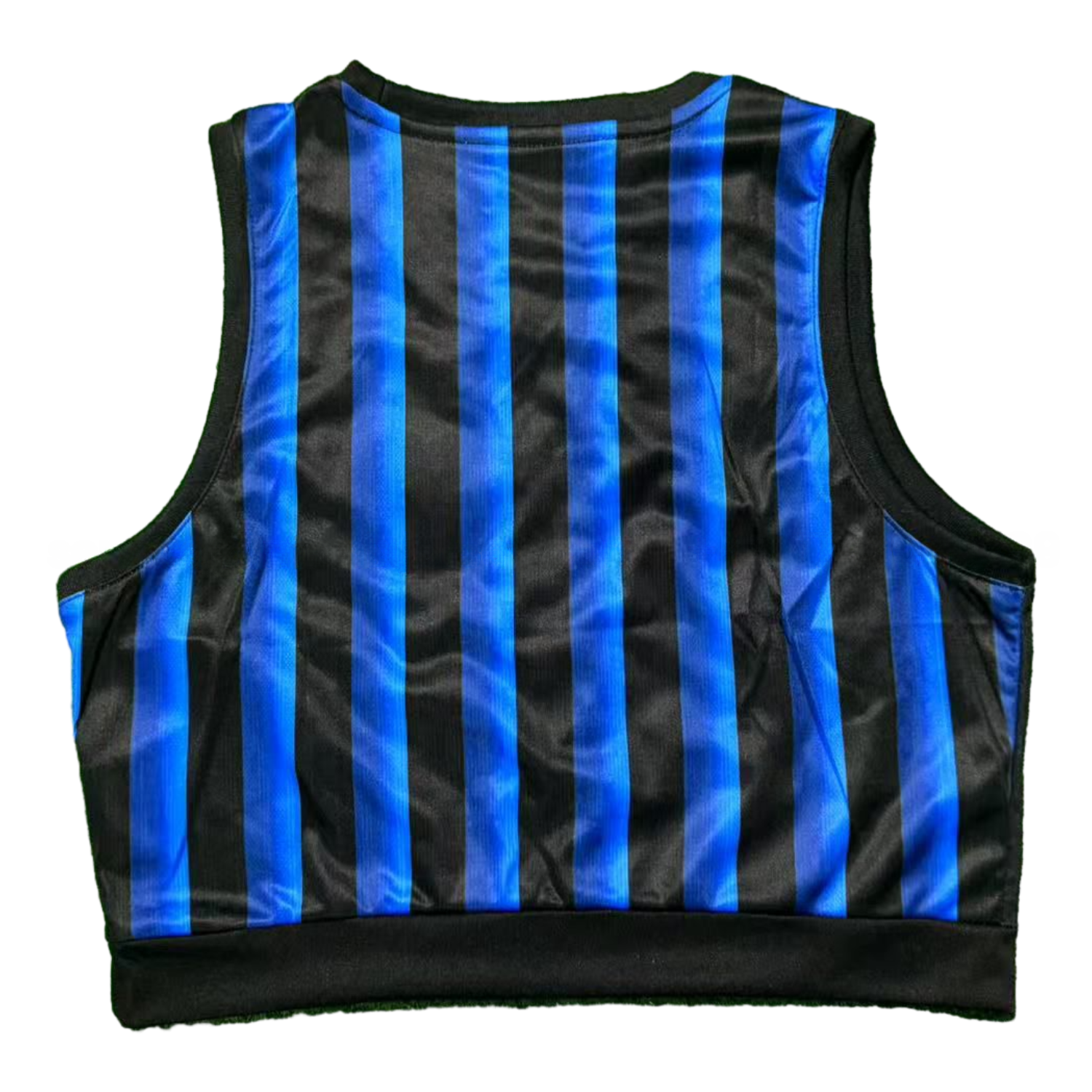 Women's Inter Milan 25-26 Home Blue And Black Yoga Vest - Unitedfutballjersey