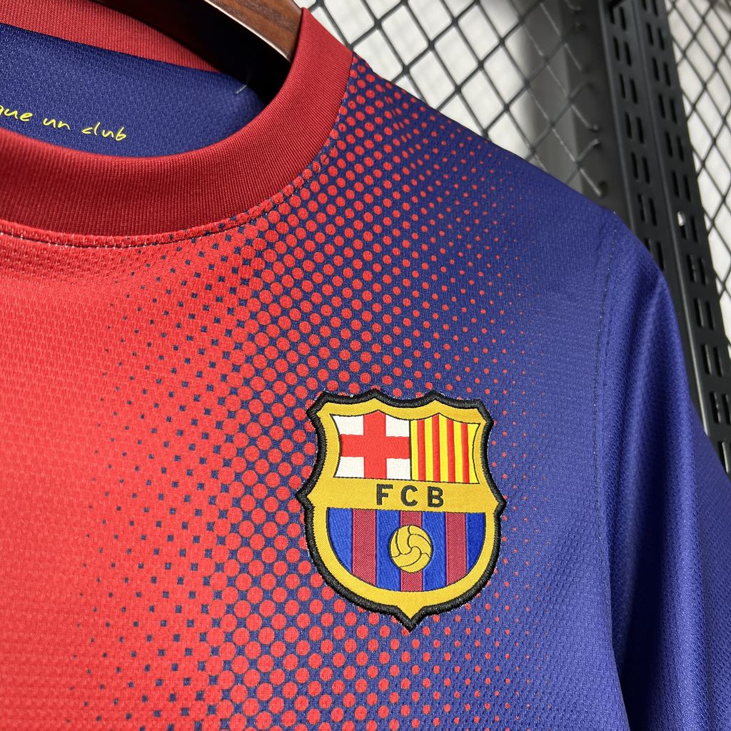 Retro Barcelona 12-13 Home Stadium Jersey - Unitedfutballjersey