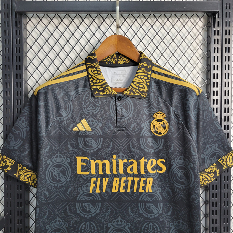 23/24 Real Madrid Black Concept Edition Jersey - Fans Version - Unitedfutballjersey
