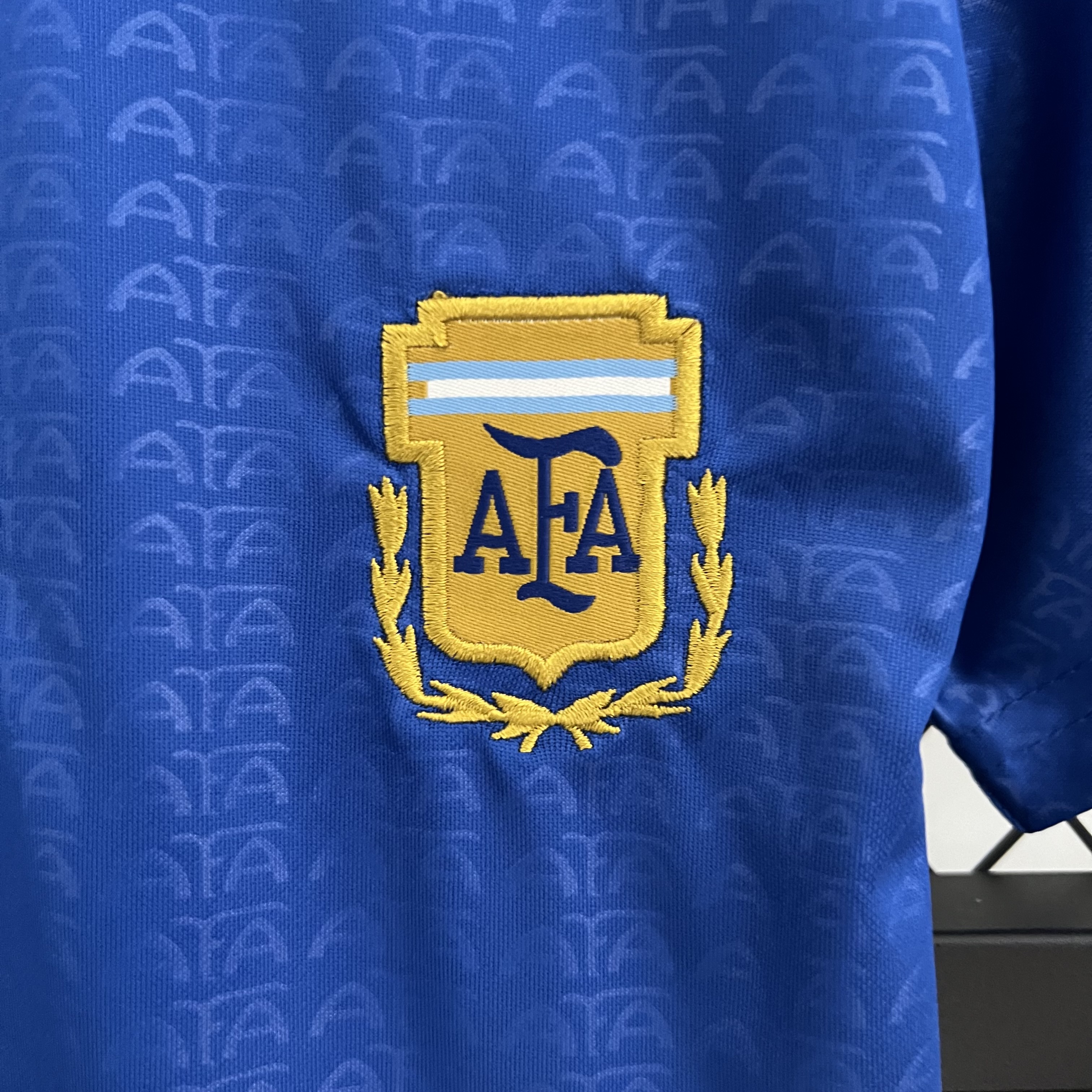 Retro Argentina 1994 Away Stadium Kids Kit - Unitedfutballjersey