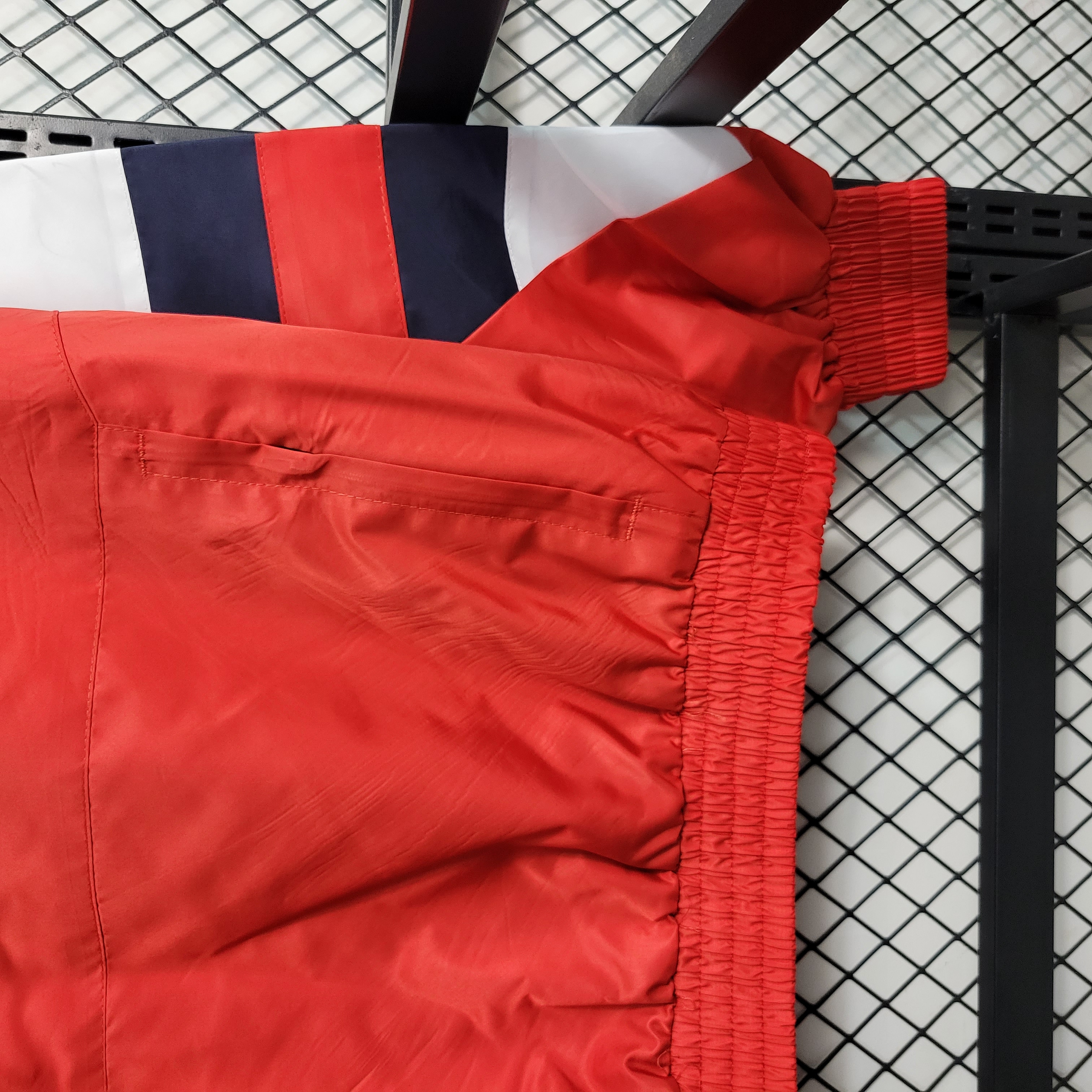 23-24 Real Madrid Red Windbreaker S-XXL - Unitedfutballjersey