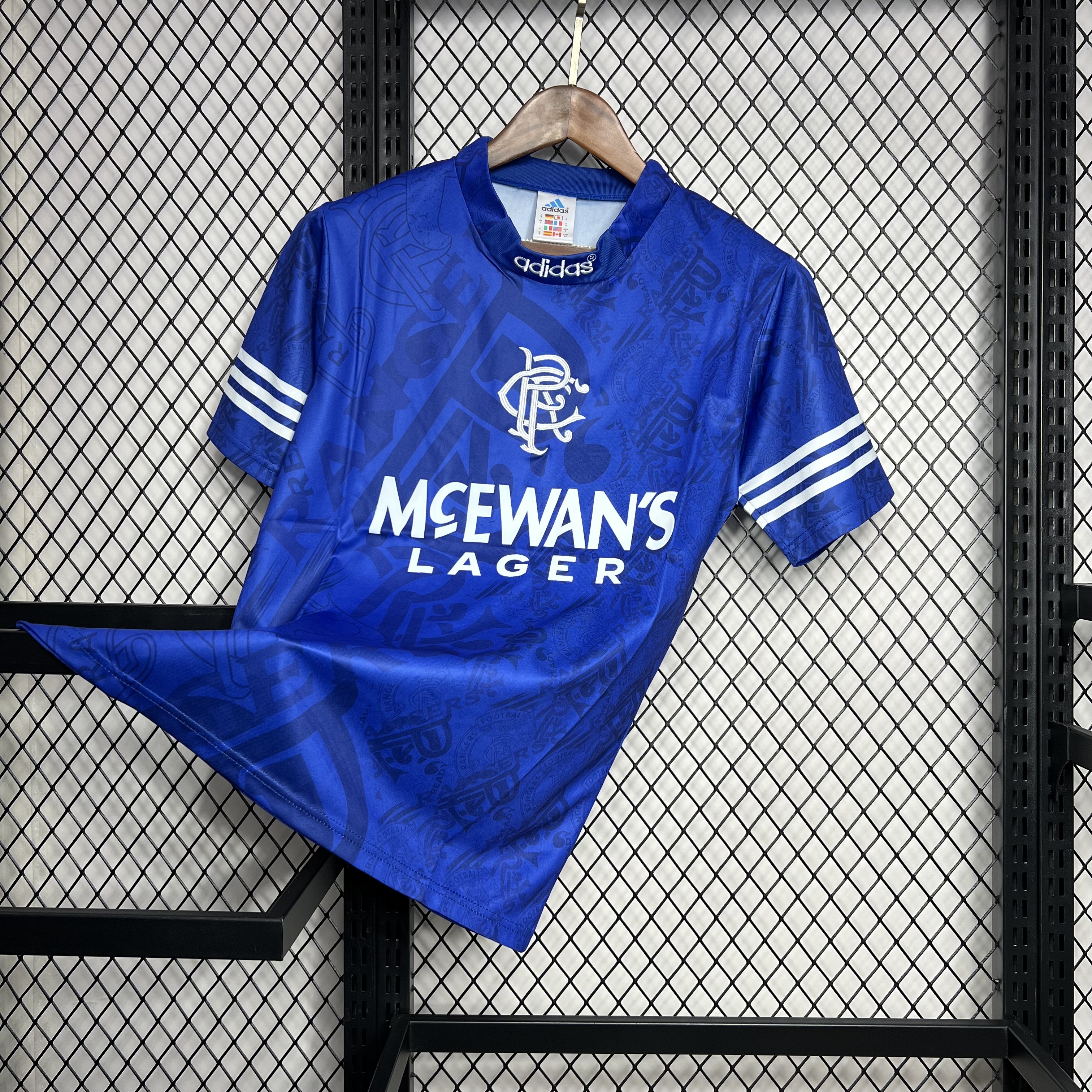Retro Glasgow Rangers 1994-96 Home Stadium Jersey - Unitedfutballjersey