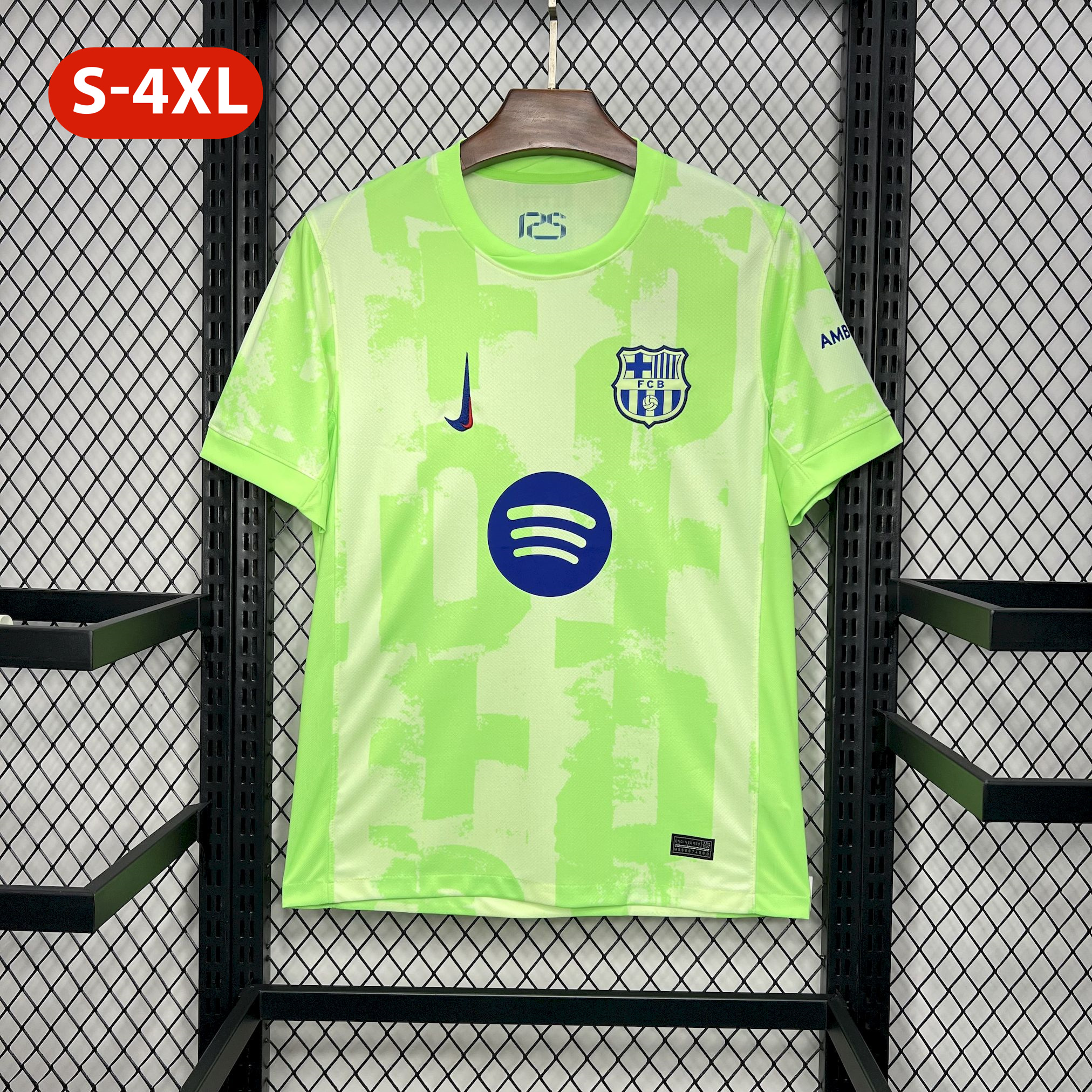 Barcelona 24-25 Third Jersey with Big Logo - Fans Version - Unitedfutballjersey