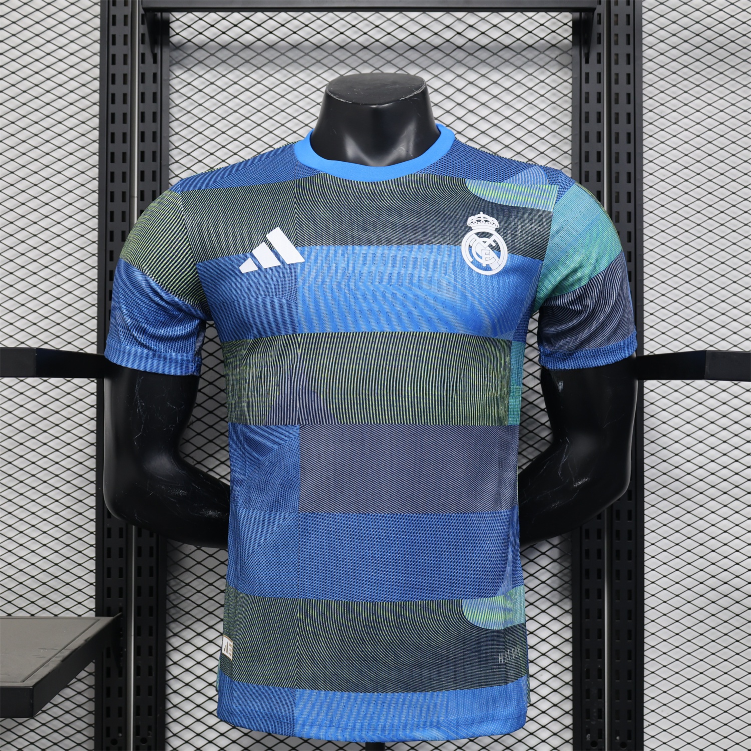 Real Madrid 25-26 Blue Pre-Match Traning Jersey - Player Version - Unitedfutballjersey