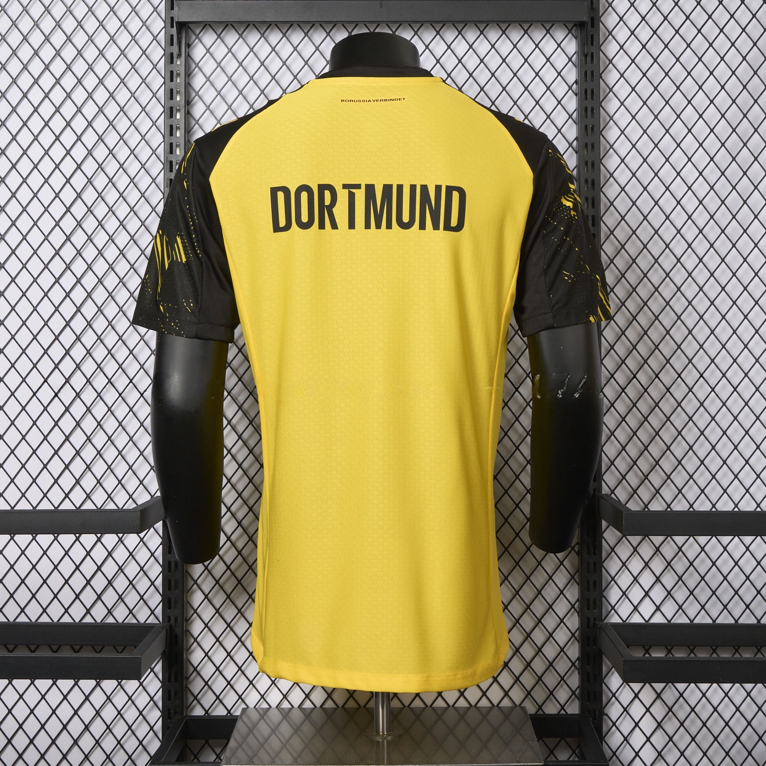 Dortmund 25-26 Home Jersey With Chest Sponsor - Player Version - Unitedfutballjersey