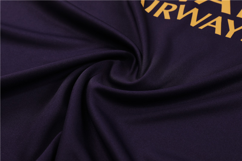 Paris Saint-Germain PSG 23-24 Kids Long Sleeve Training Set Blue -Purple - Unitedfutballjersey