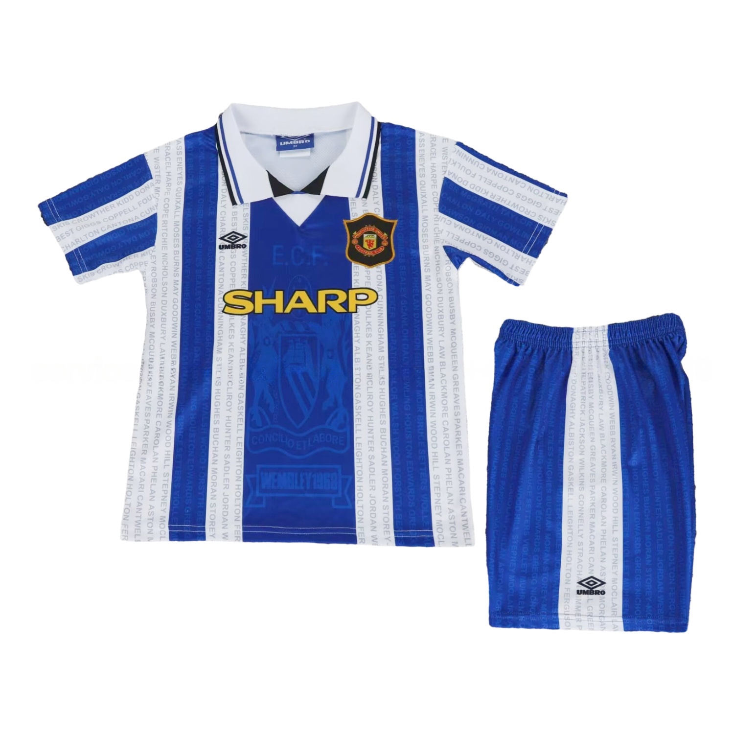 Manchester United Retro 94-96 Away Kids Kit - Unitedfutballjersey