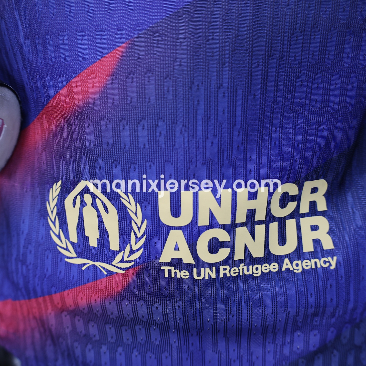 Barcelona 25-26 Red Diagonal Special Blue Jersey - Player Version - Unitedfutballjersey