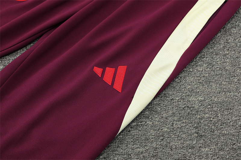 Bayern Munich 24-25 Long Sleeve Training Set - Red - Unitedfutballjersey