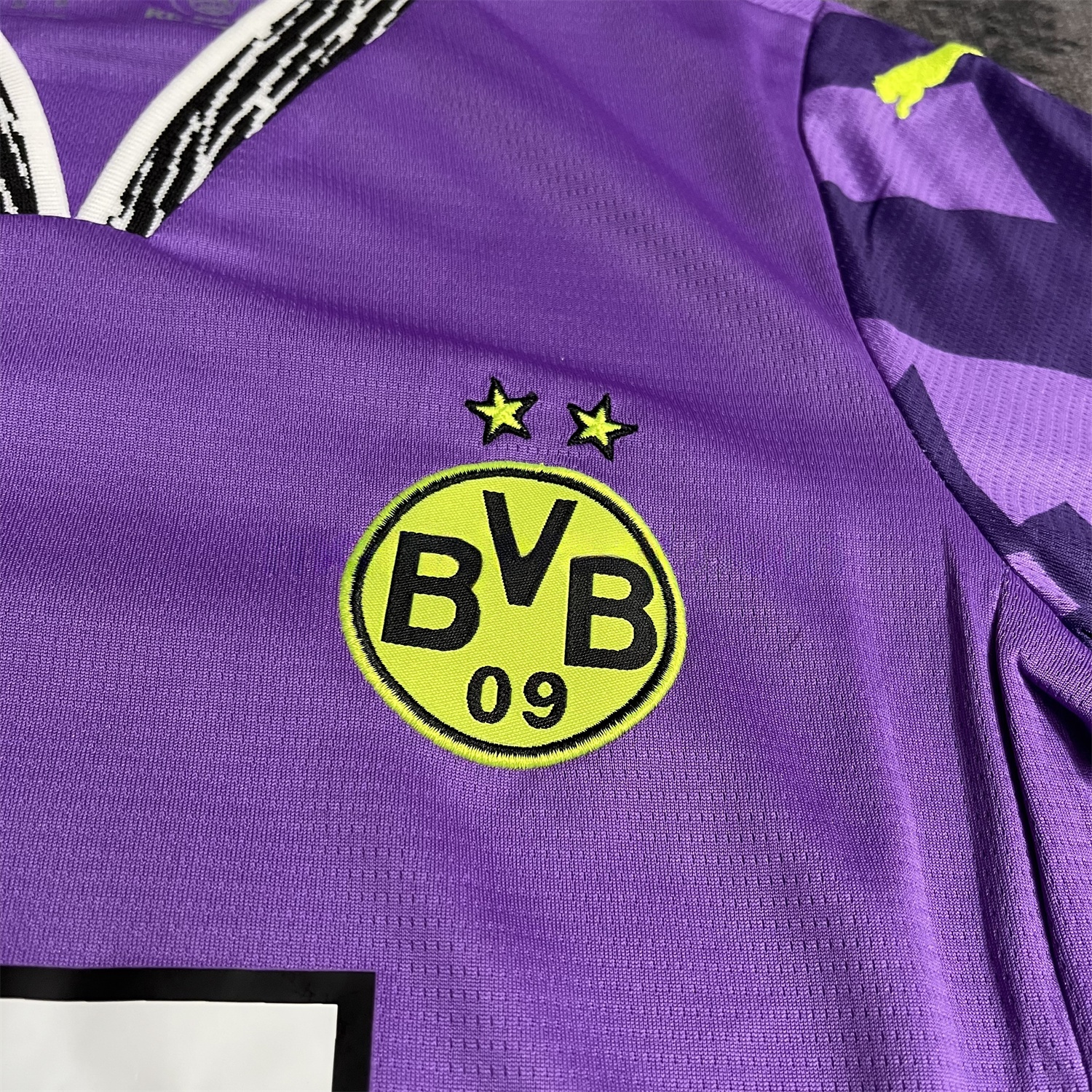 Dortmund 24-25 Purple Goalkeeper Special Edition Kids Kit - Unitedfutballjersey