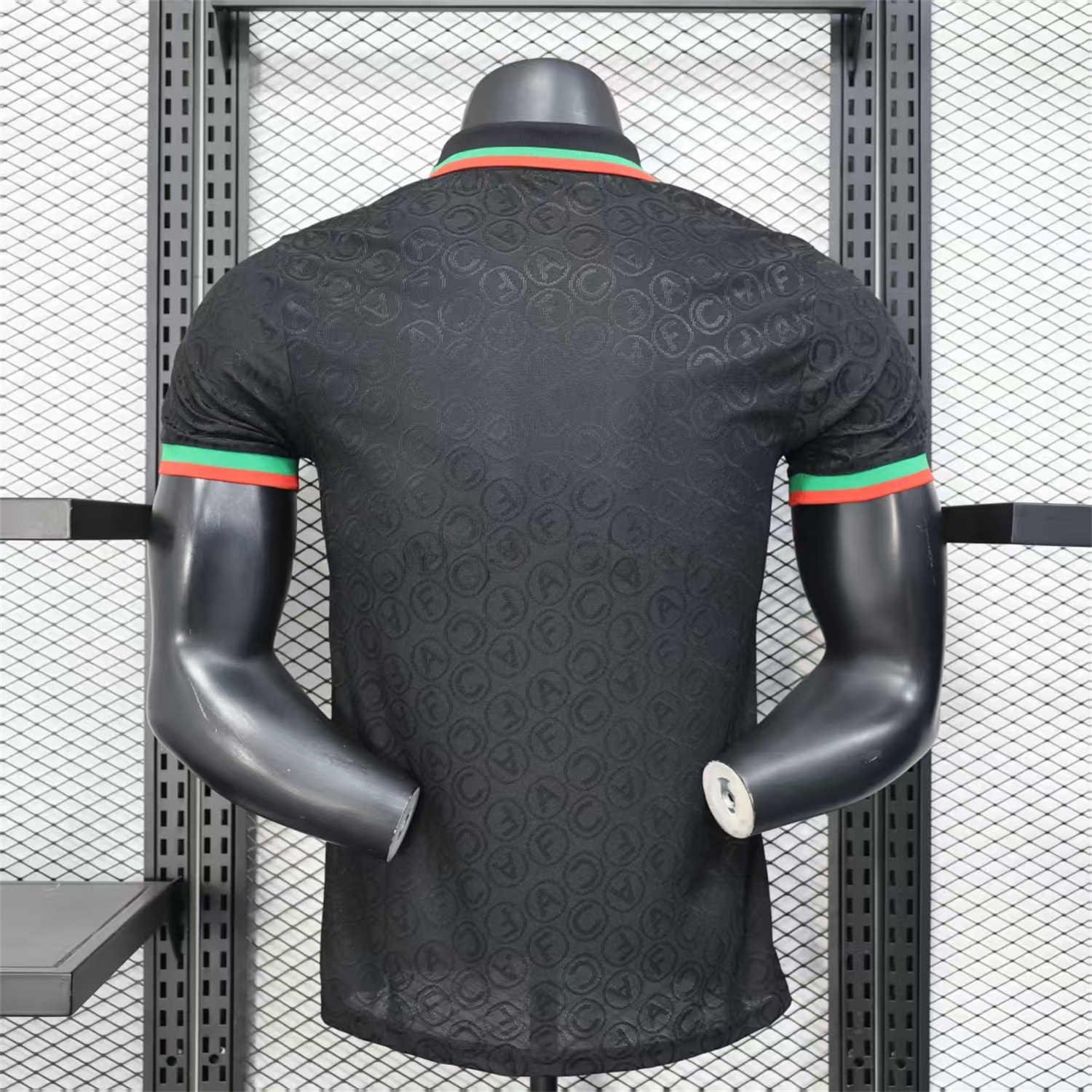 Arsenal 25-26 Black POLO Letter Pattern Special Jersey - Player Version - Unitedfutballjersey