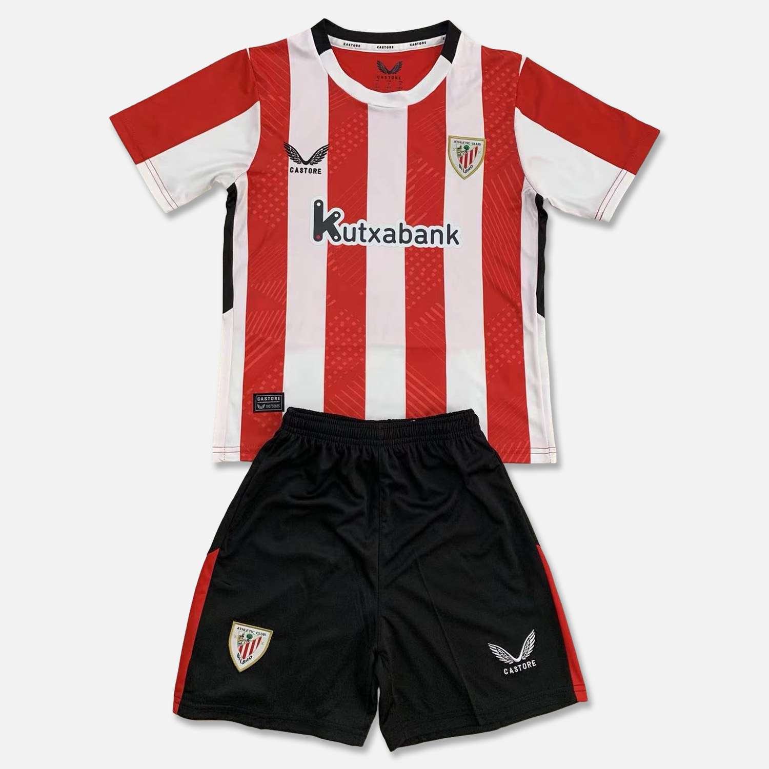 Athletic Bilbao 24-25 Home Stadium Kids Kit - Unitedfutballjersey