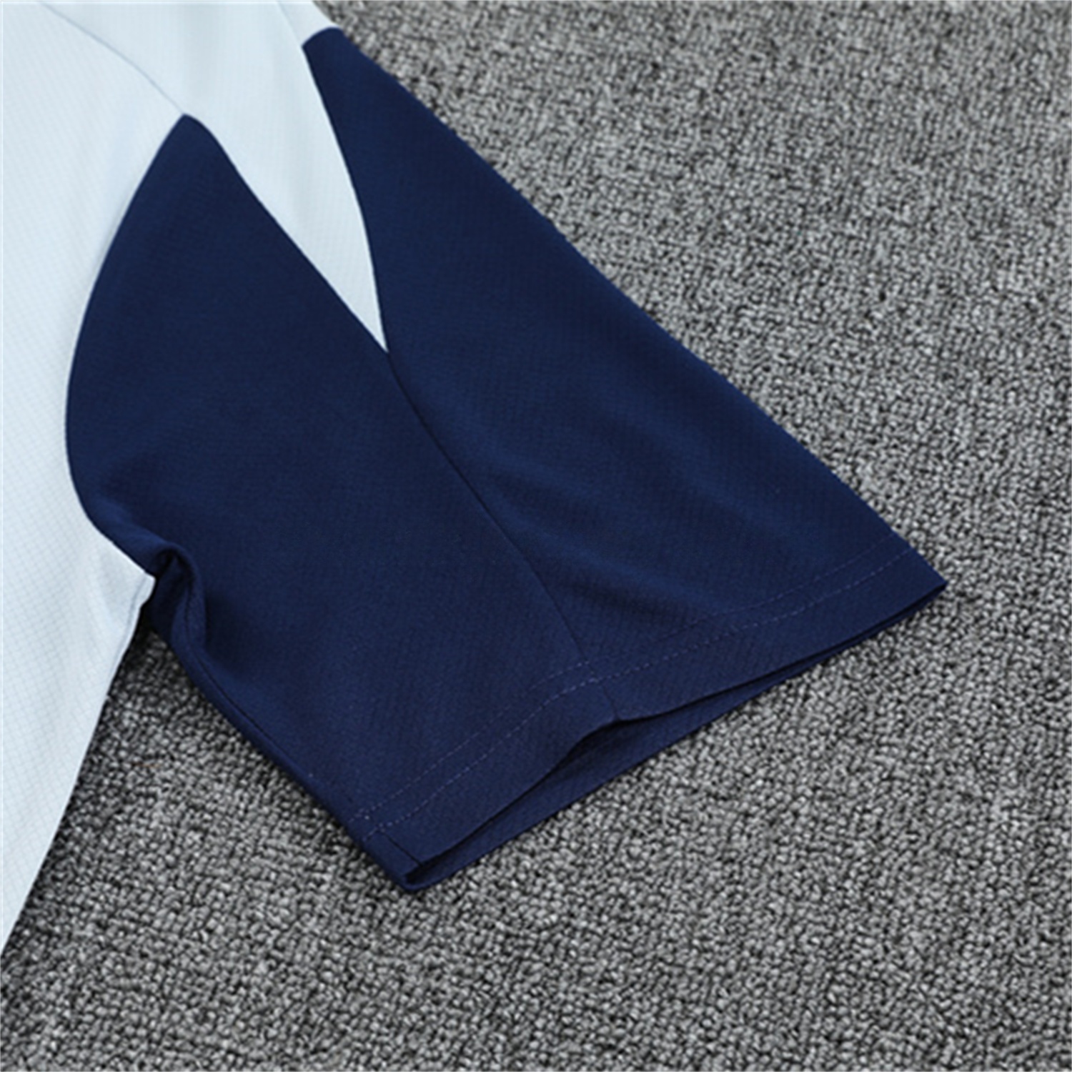 Inter Milan 25-26 Short-Sleeve Kids Training Set - Light Grey Top & Blue Shorts - Unitedfutballjersey