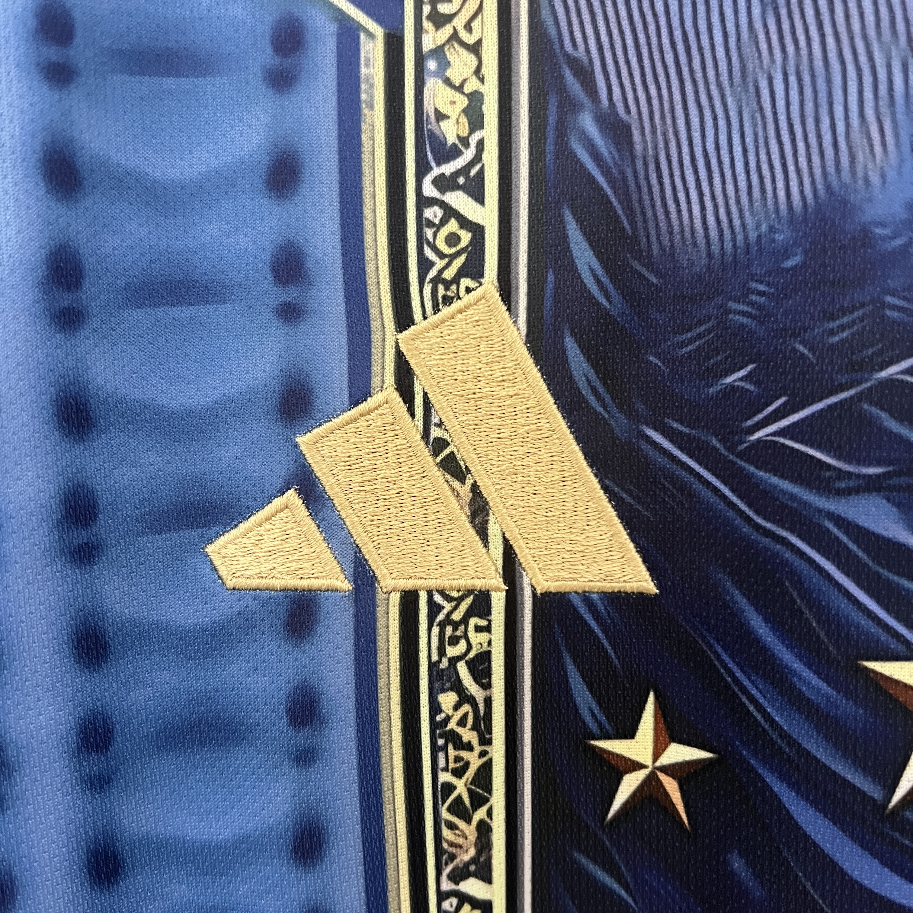 Italy 2024 Blue Mural Special Edition Jersey - Fans Version - Unitedfutballjersey