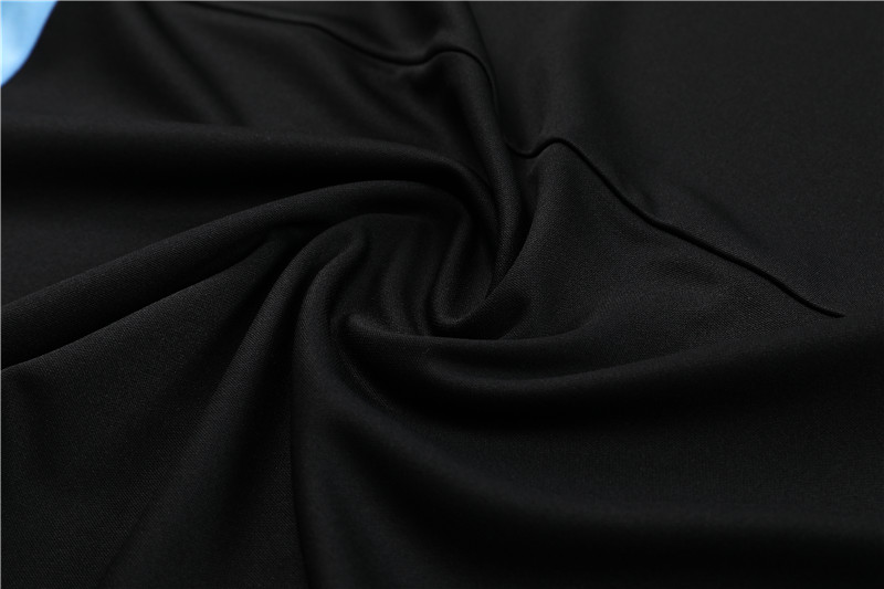 Manchester City 23-24 Kids Long Sleeve Training Set Black - Unitedfutballjersey