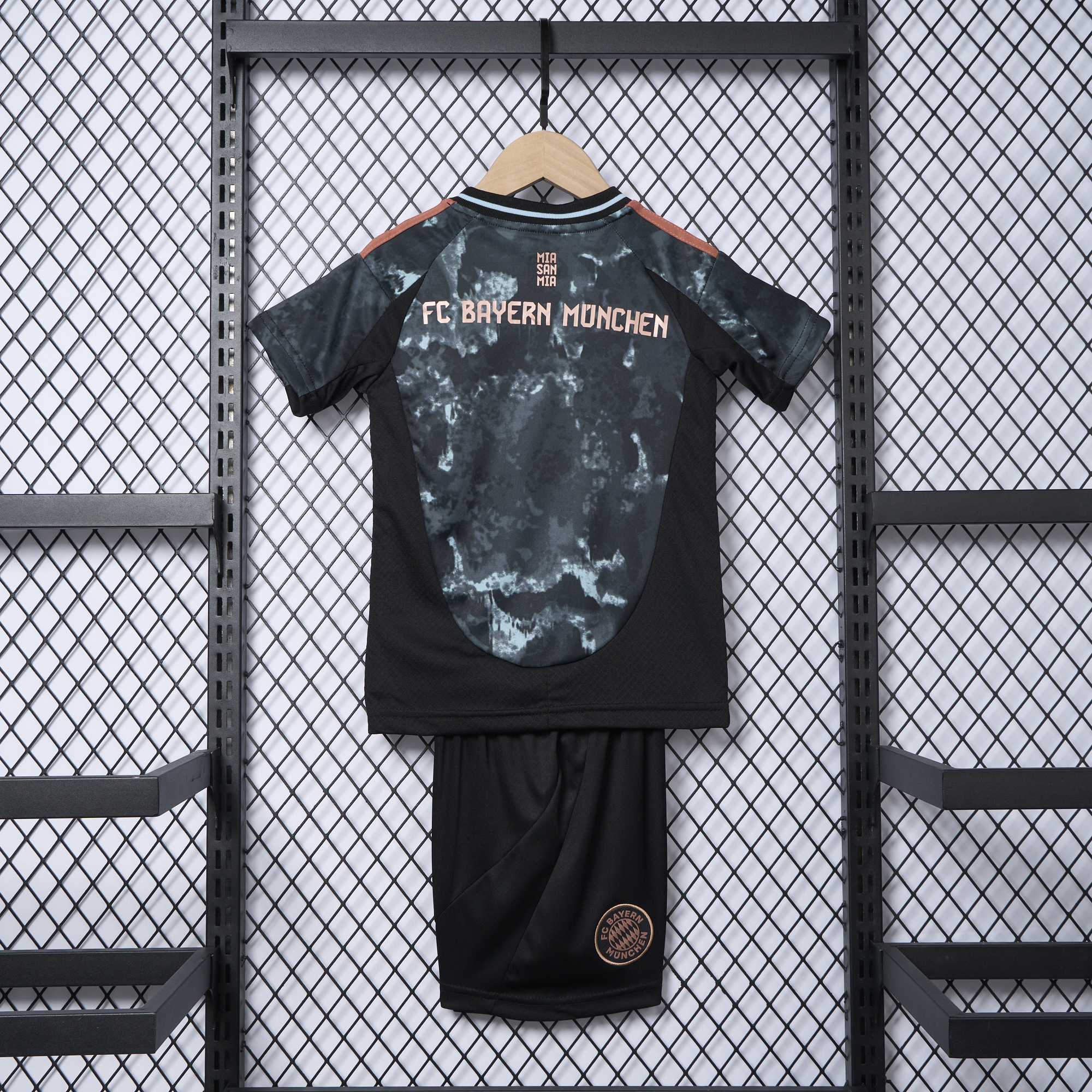 Bayern Munich 24-25 Away Kids Kit - Fans Version - Unitedfutballjersey