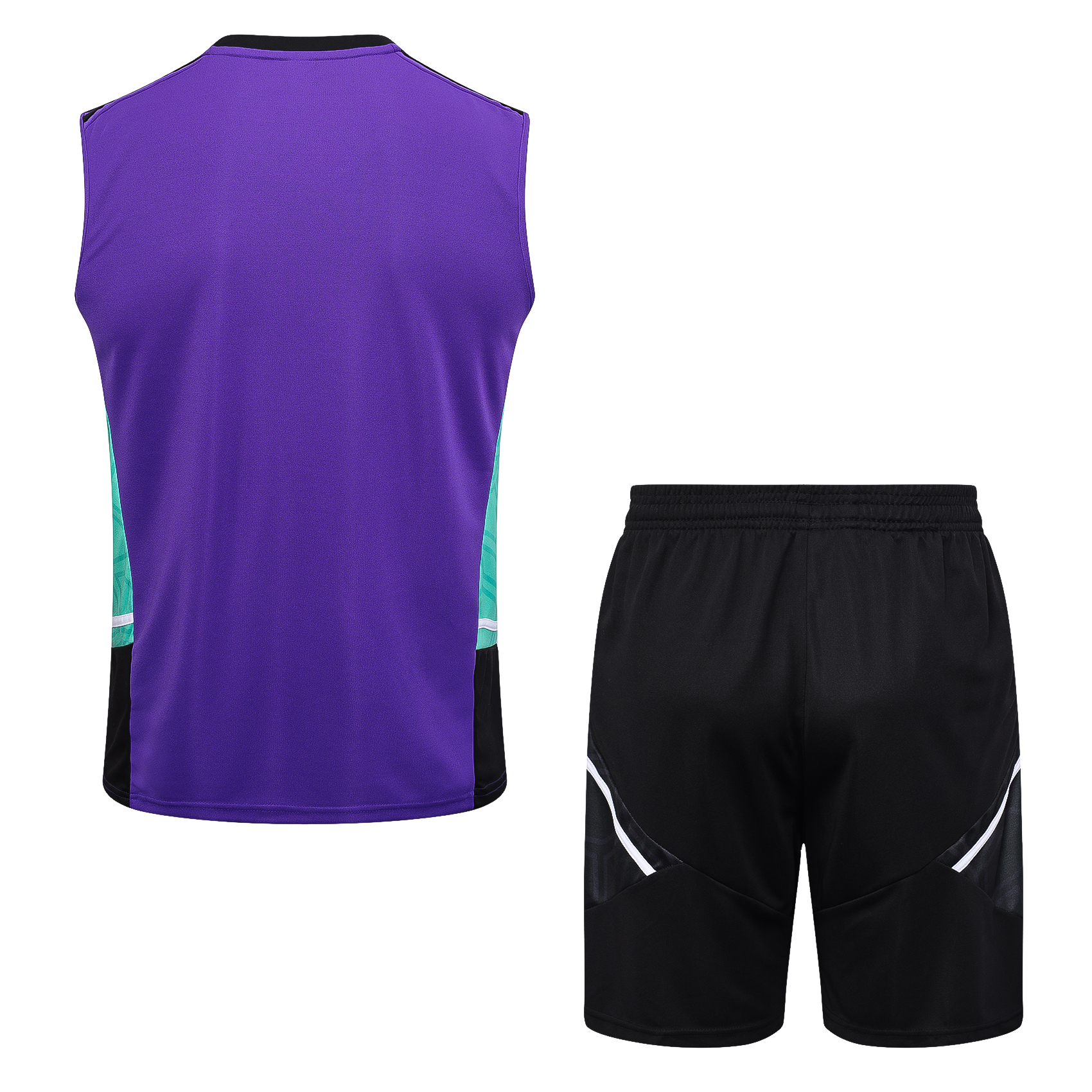 Real Madrid 23-24 Purple Training Vest Suit - Unitedfutballjersey