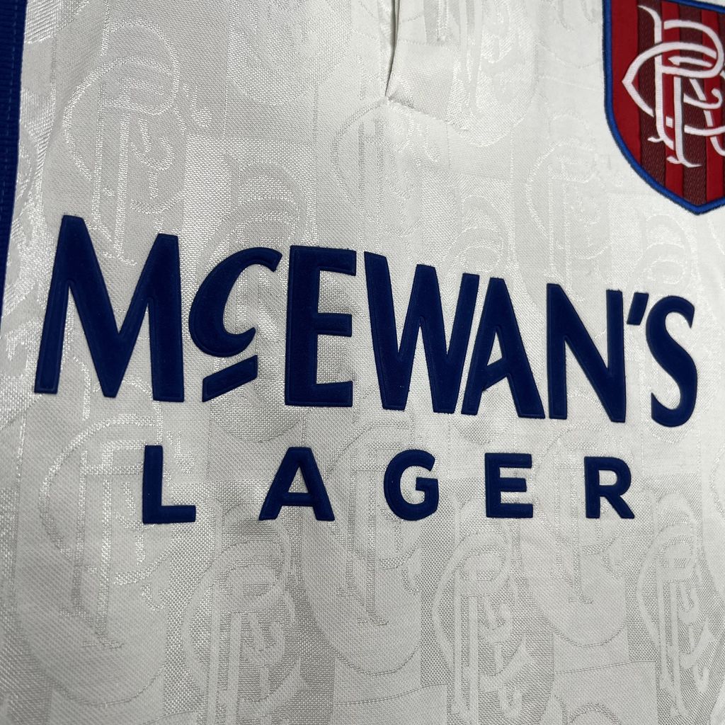 Retro Glasgow Rangers 1996-97 Away Stadium Jersey - Unitedfutballjersey