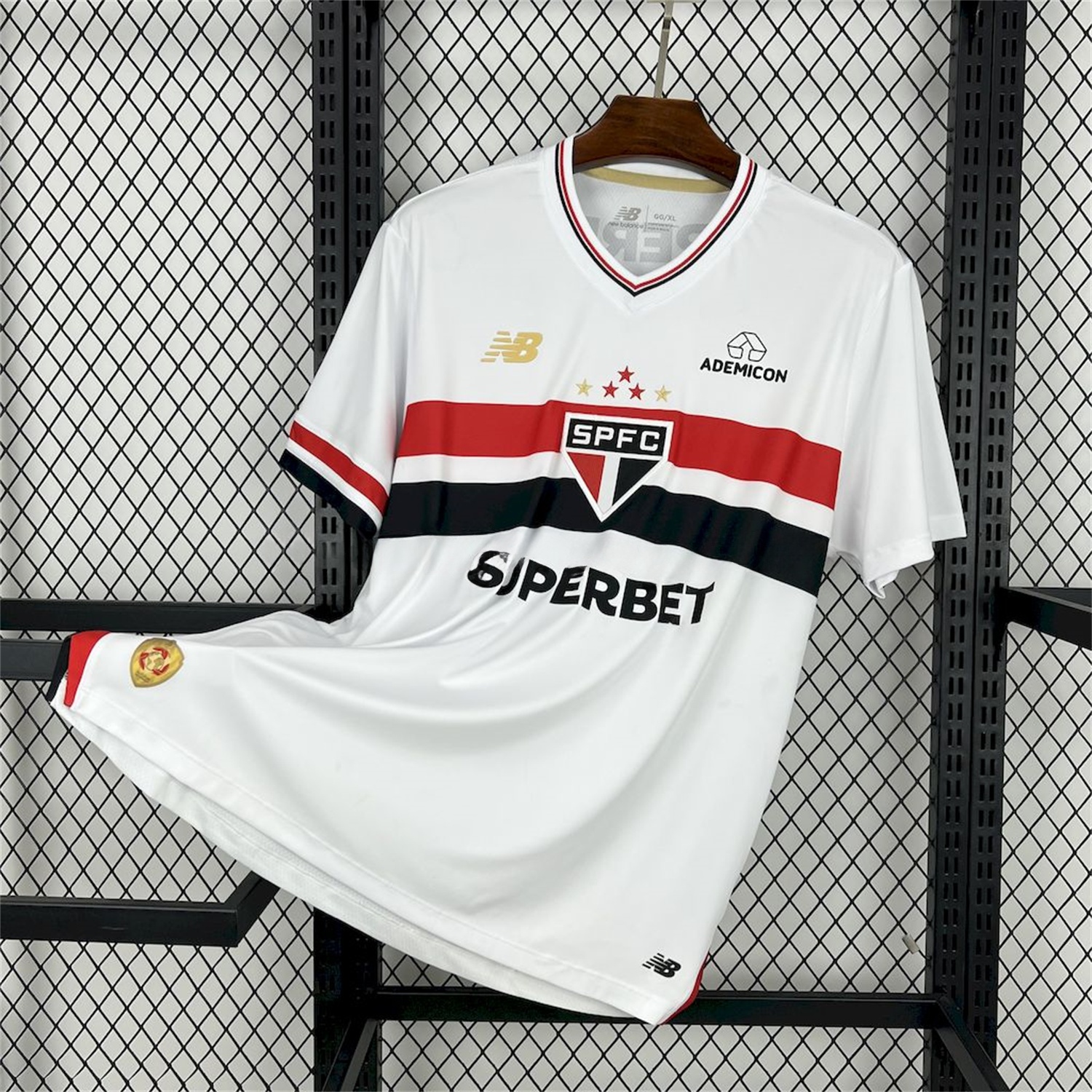 Sao Paulo 25-26 Home Jersey - Fans Version - Unitedfutballjersey