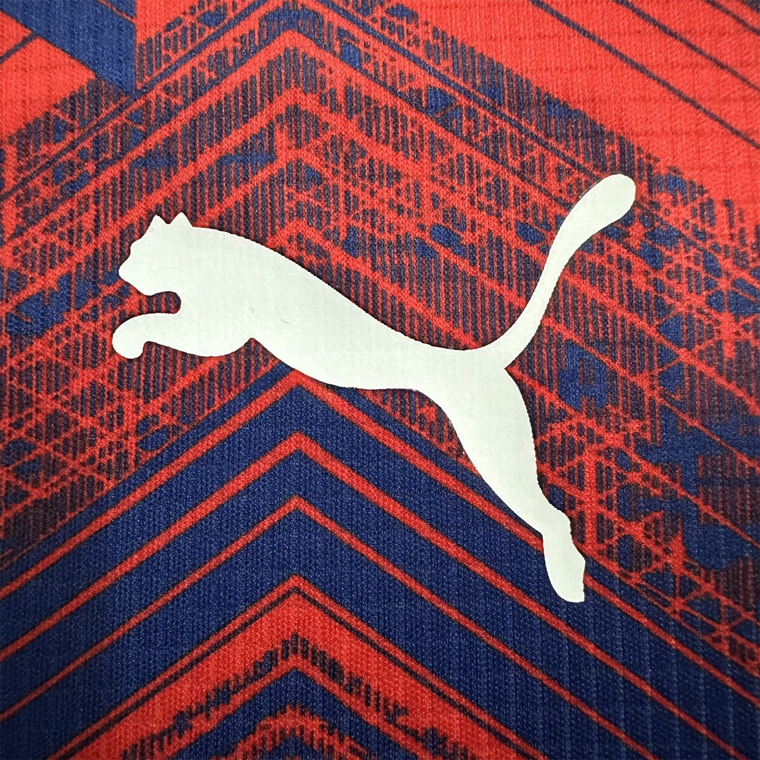 RB Leipzig 25-26 Pre-Match Red Blue Training Jersey - Fans Version - Unitedfutballjersey